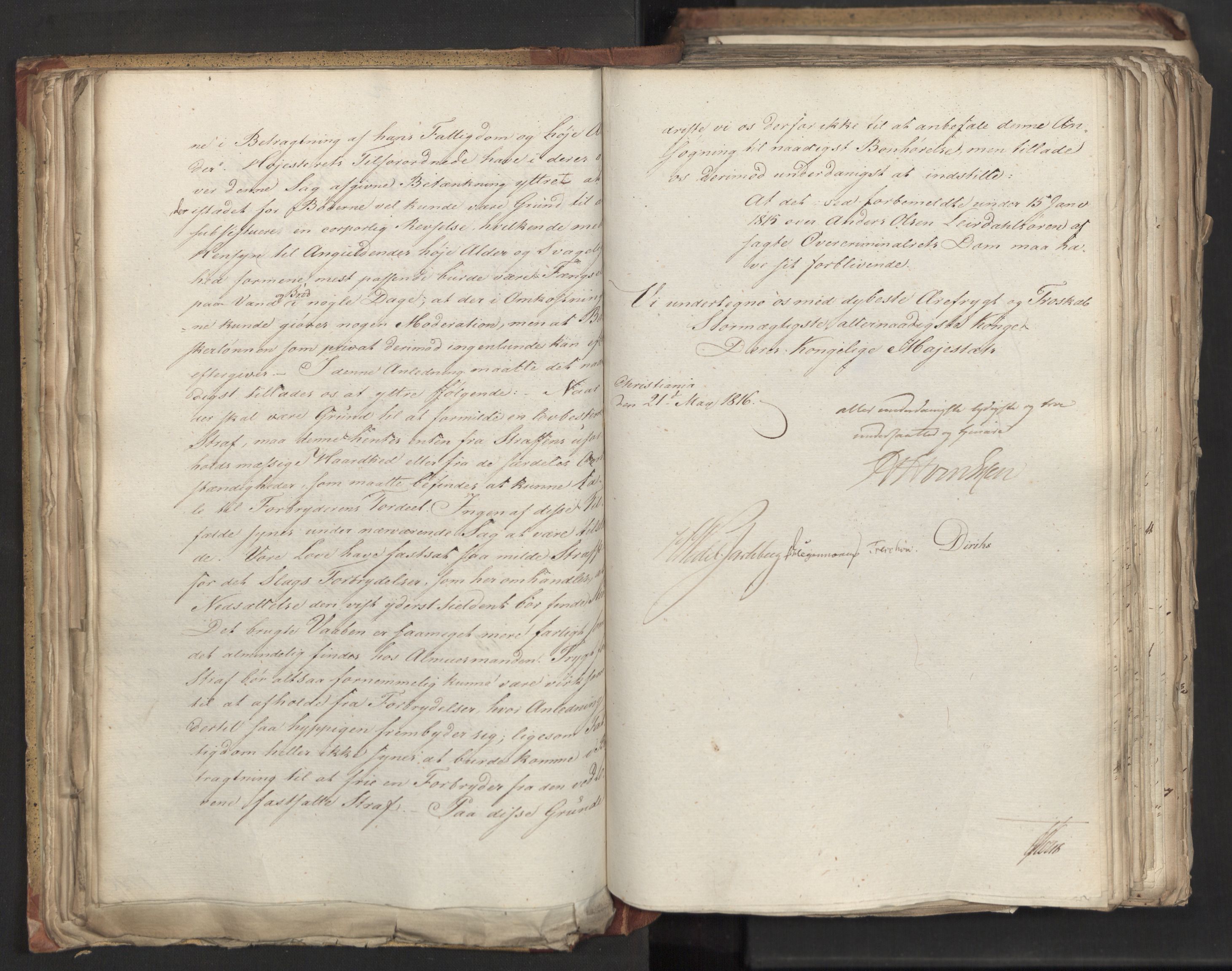 Statsrådsavdelingen i Stockholm, AV/RA-S-1003/D/Da/L0006: Regjeringsinnstillinger nr. 1247-1544, 1816, s. 72
