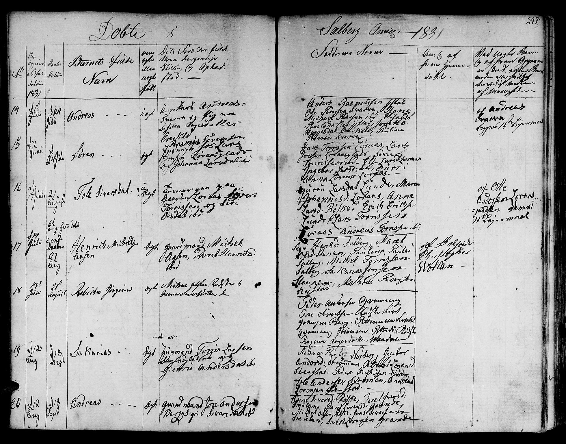 Ministerialprotokoller, klokkerbøker og fødselsregistre - Nord-Trøndelag, SAT/A-1458/730/L0277: Ministerialbok nr. 730A06 /2, 1831-1839, s. 247