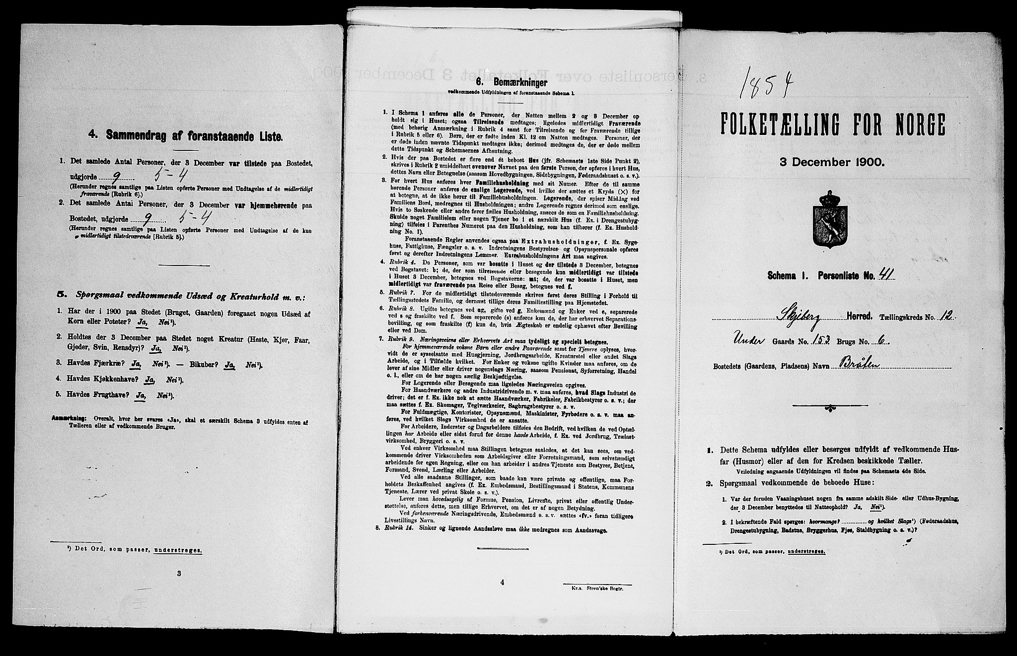 SAO, Folketelling 1900 for 0115 Skjeberg herred, 1900, s. 1527