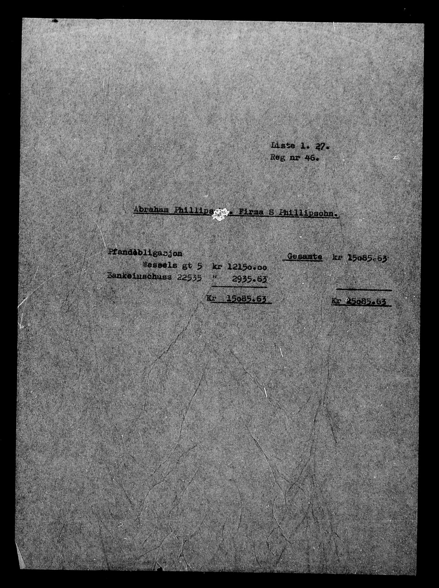 Justisdepartementet, Tilbakeføringskontoret for inndratte formuer, AV/RA-S-1564/H/Hc/Hca/L0907: --, 1945-1947, s. 22