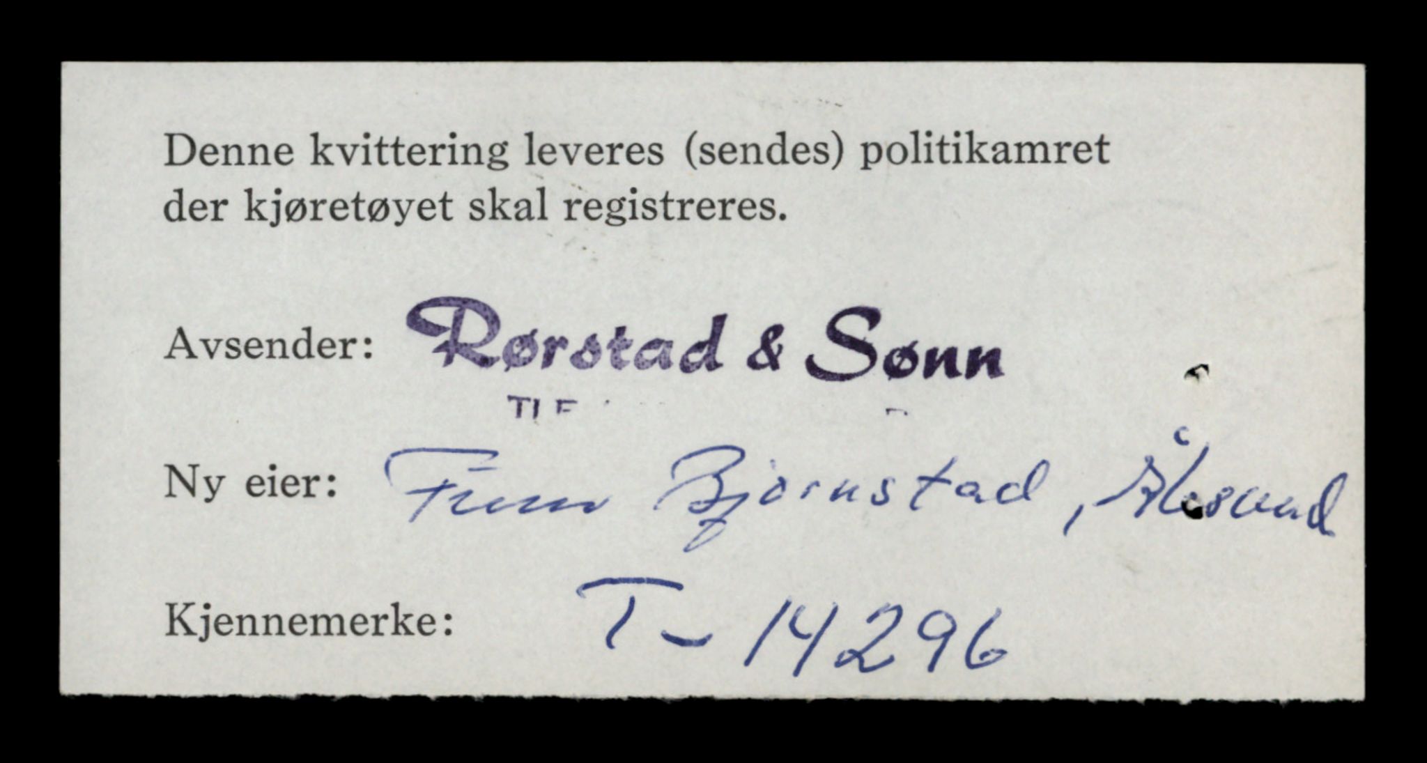 Møre og Romsdal vegkontor - Ålesund trafikkstasjon, AV/SAT-A-4099/F/Fe/L0044: Registreringskort for kjøretøy T 14205 - T 14319, 1927-1998, s. 2656