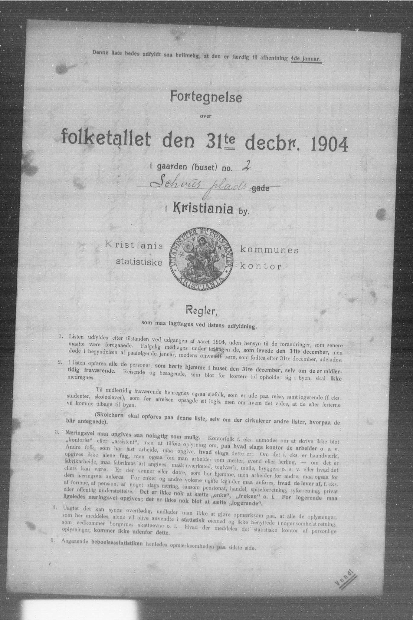 OBA, Kommunal folketelling 31.12.1904 for Kristiania kjøpstad, 1904, s. 17430