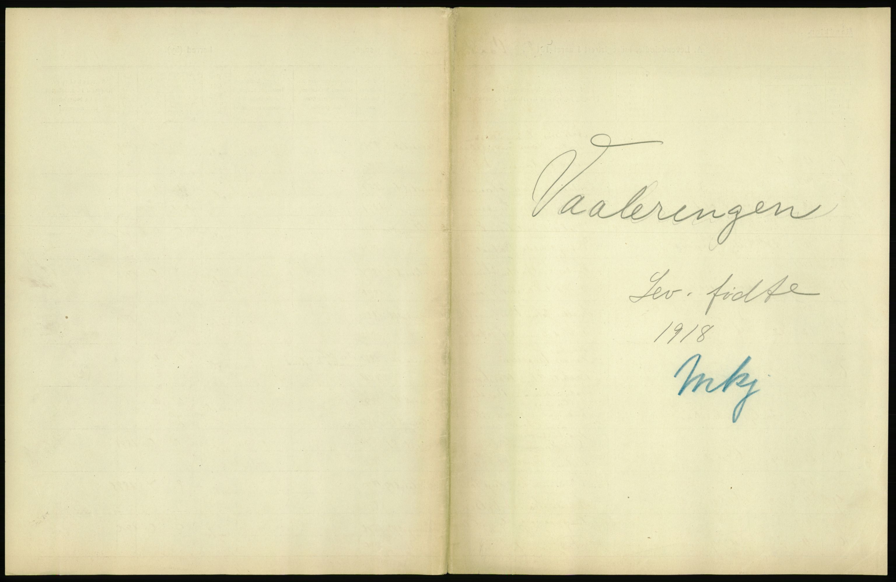 Statistisk sentralbyrå, Sosiodemografiske emner, Befolkning, AV/RA-S-2228/D/Df/Dfb/Dfbh/L0008: Kristiania: Levendefødte menn og kvinner., 1918, s. 359