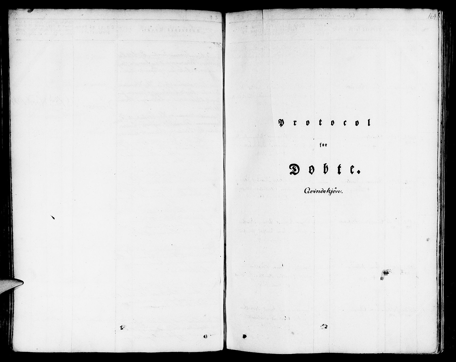 Nykirken Sokneprestembete, SAB/A-77101/H/Haa/L0012: Ministerialbok nr. A 12, 1821-1844, s. 164