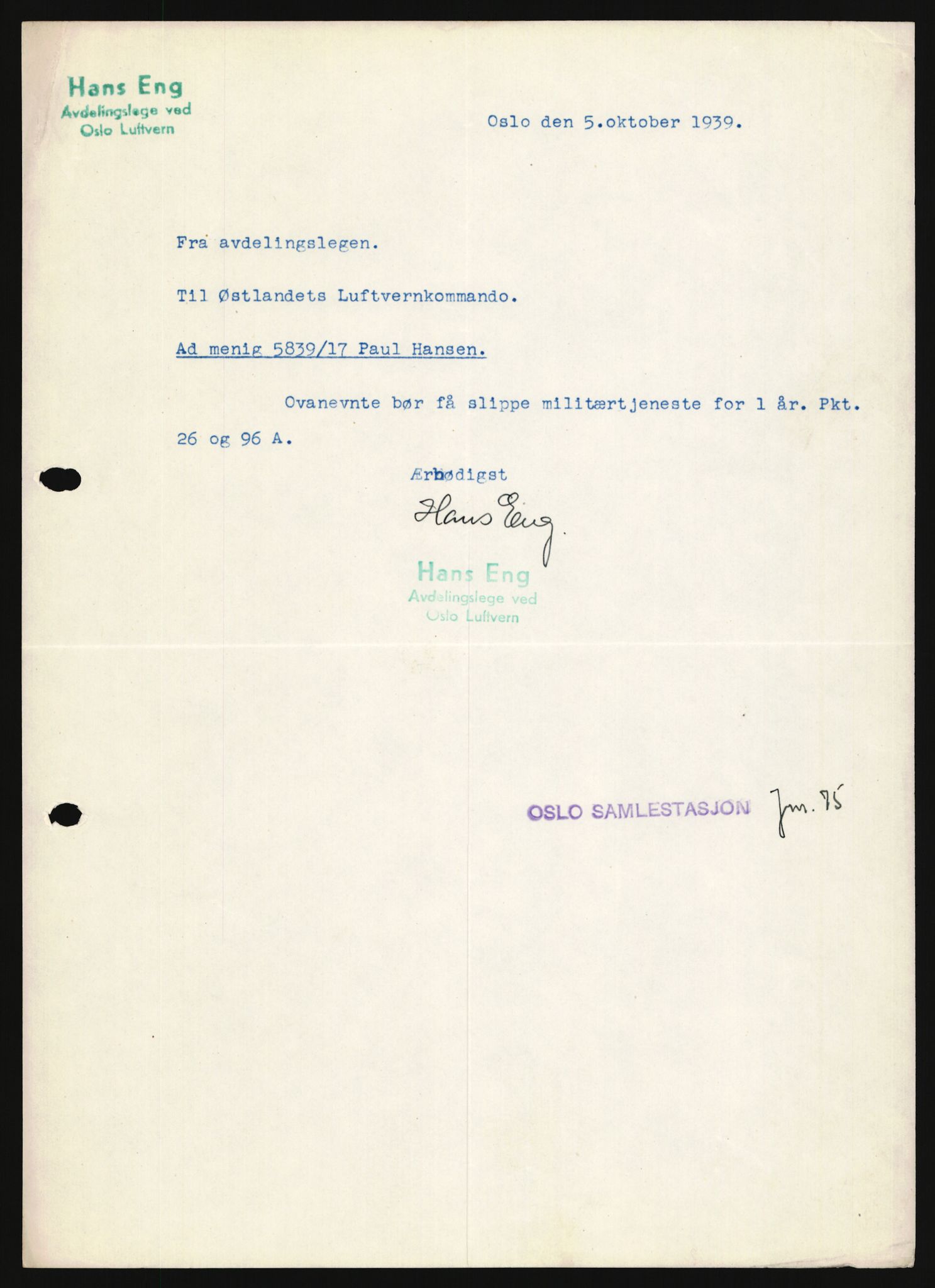 Forsvaret, Forsvarets krigshistoriske avdeling, AV/RA-RAFA-2017/Y/Yb/L0162: II-C-11-828  -  Luftvernet, 1940, s. 972