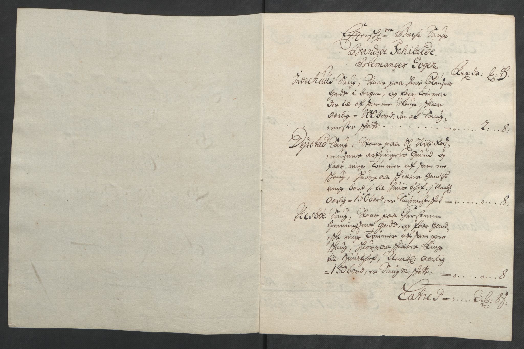 Rentekammeret inntil 1814, Reviderte regnskaper, Fogderegnskap, AV/RA-EA-4092/R53/L3420: Fogderegnskap Sunn- og Nordfjord, 1691-1692, s. 202