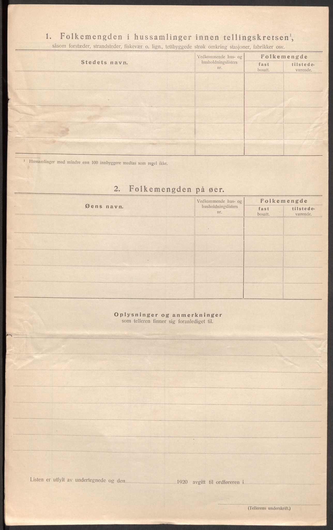 SAST, Folketelling 1920 for 1134 Suldal herred, 1920, s. 21