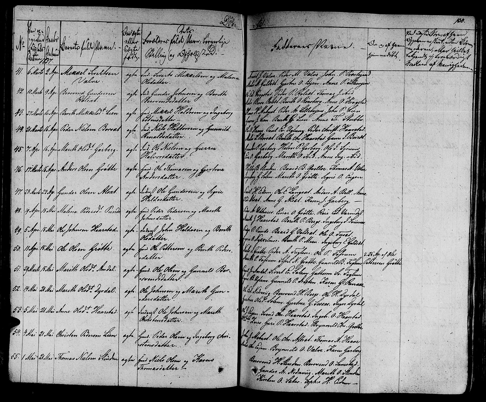 Ministerialprotokoller, klokkerbøker og fødselsregistre - Sør-Trøndelag, SAT/A-1456/695/L1143: Ministerialbok nr. 695A05 /1, 1824-1842, s. 130