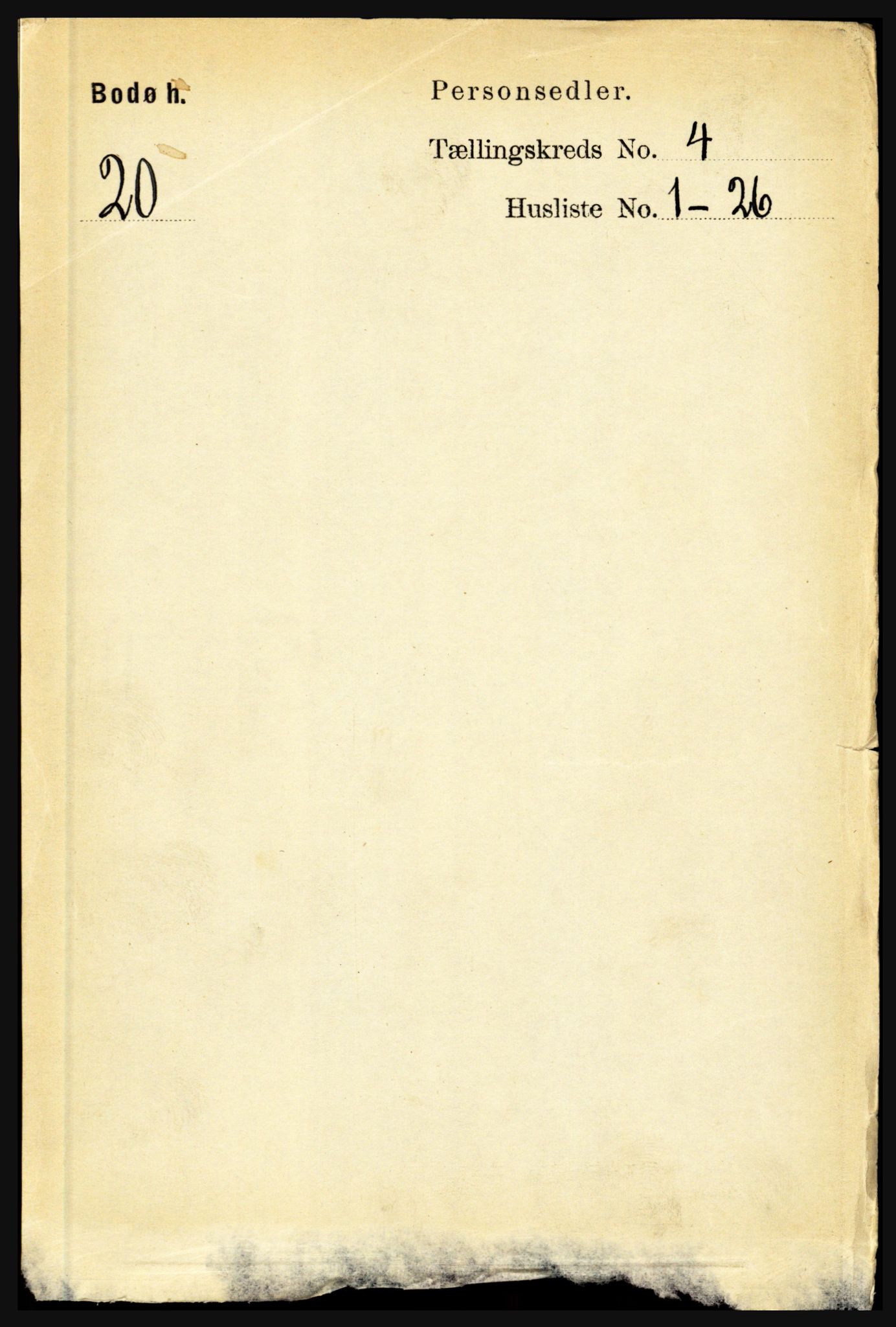 RA, Folketelling 1891 for 1843 Bodø herred, 1891, s. 2249