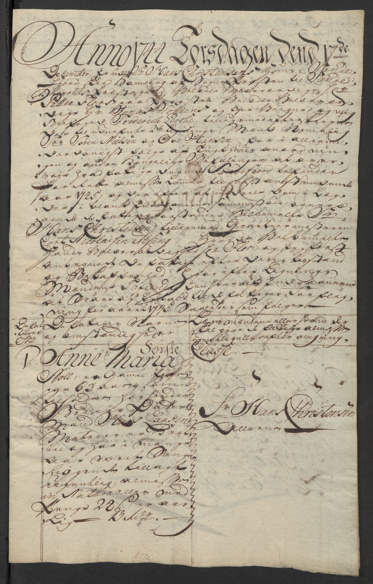 Kristiania tukthus, AV/SAO-A-10644/A/Ad/Adb/L0011: Innkomne skriv, rapporter og regnskap, 1742-1783, s. 166
