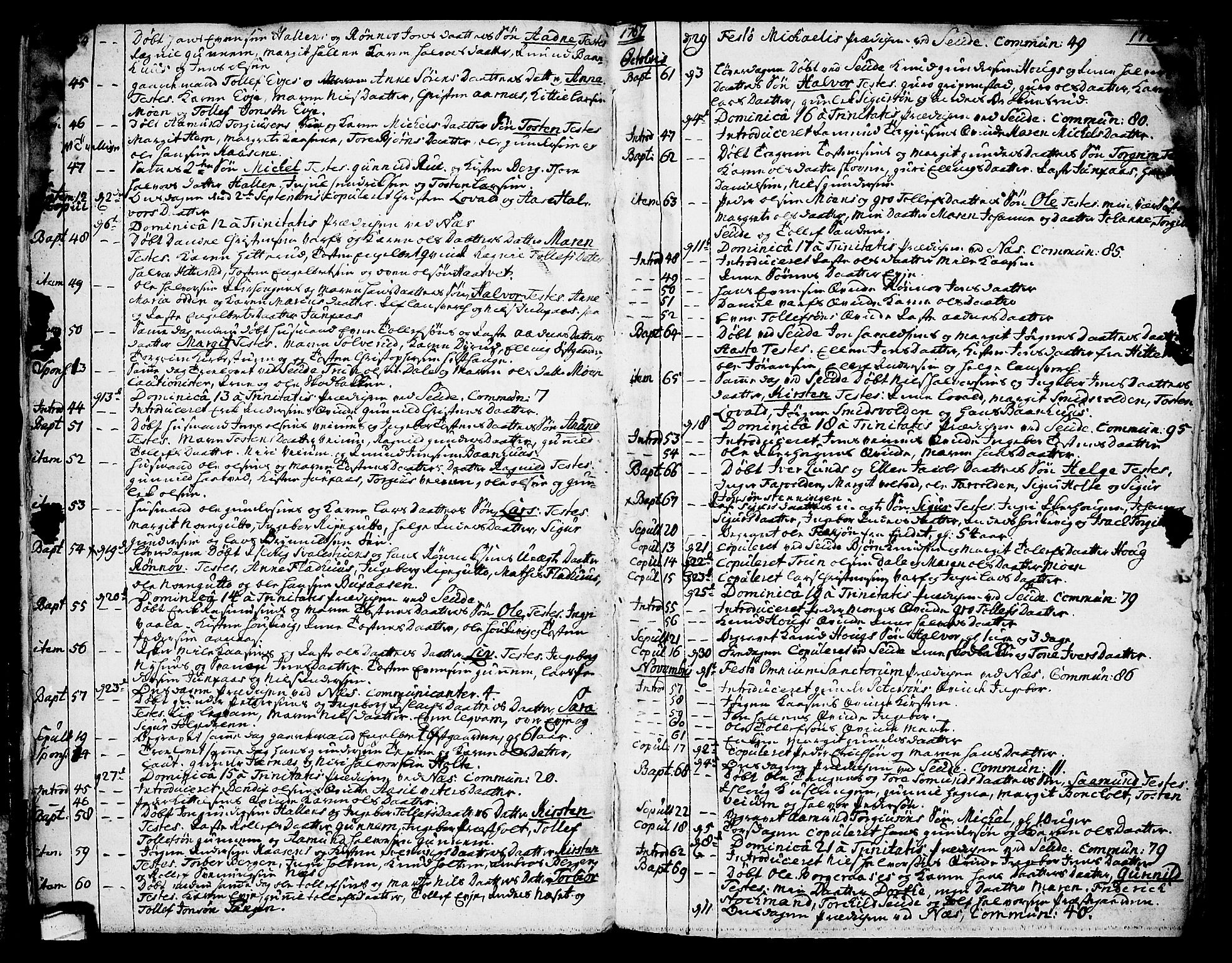 Sauherad kirkebøker, AV/SAKO-A-298/F/Fa/L0004: Ministerialbok nr. I 4, 1767-1814