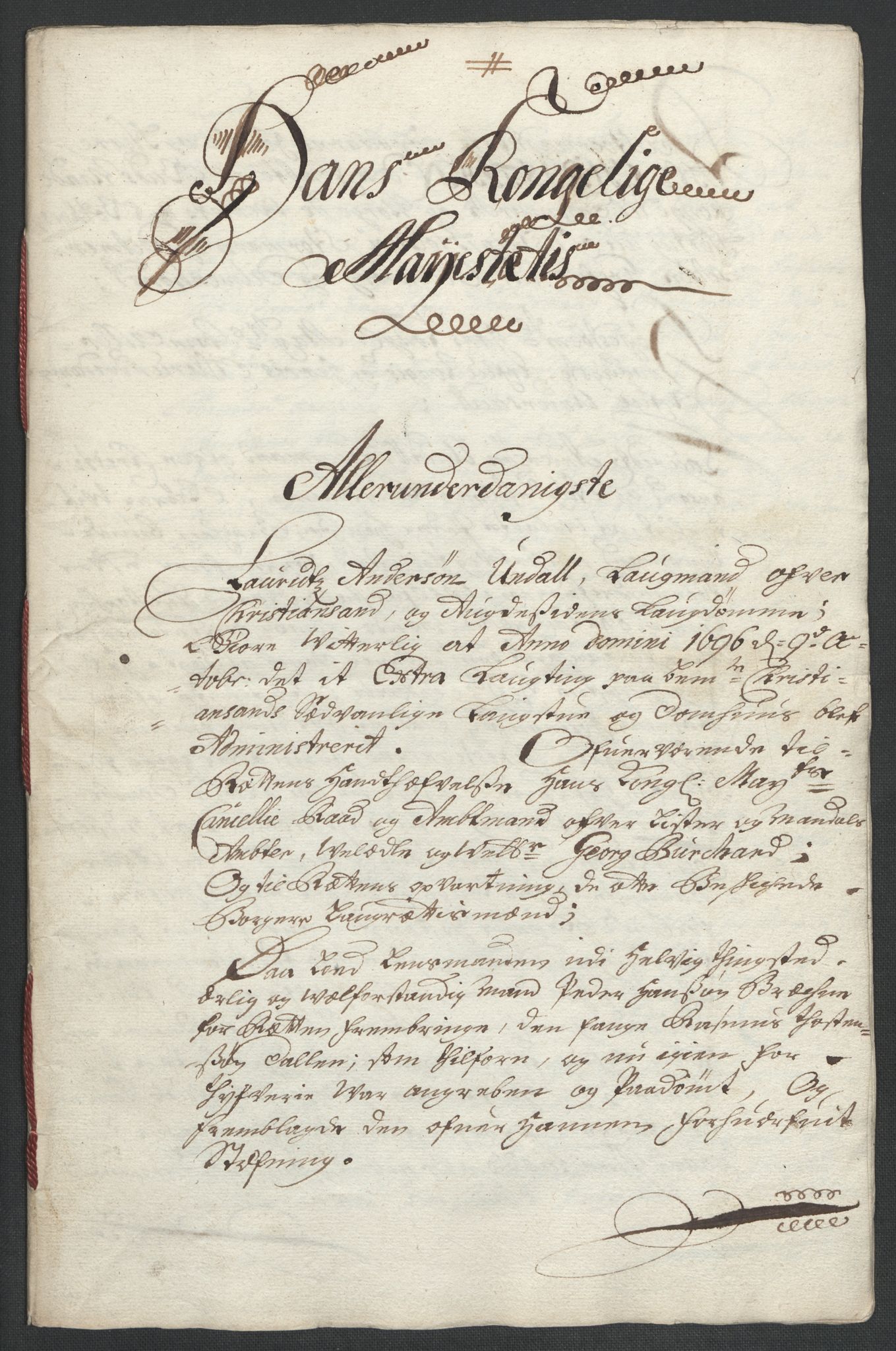 Rentekammeret inntil 1814, Reviderte regnskaper, Fogderegnskap, AV/RA-EA-4092/R43/L2546: Fogderegnskap Lista og Mandal, 1696-1697, s. 127