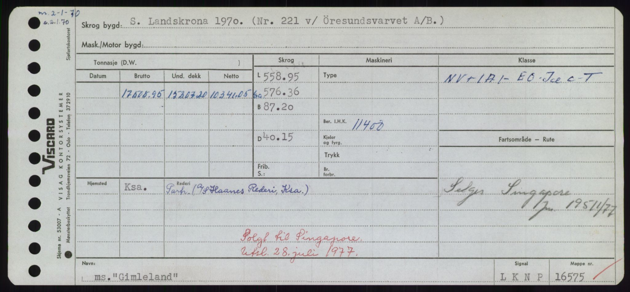 Sjøfartsdirektoratet med forløpere, Skipsmålingen, AV/RA-S-1627/H/Hd/L0012: Fartøy, G-Glø, s. 357