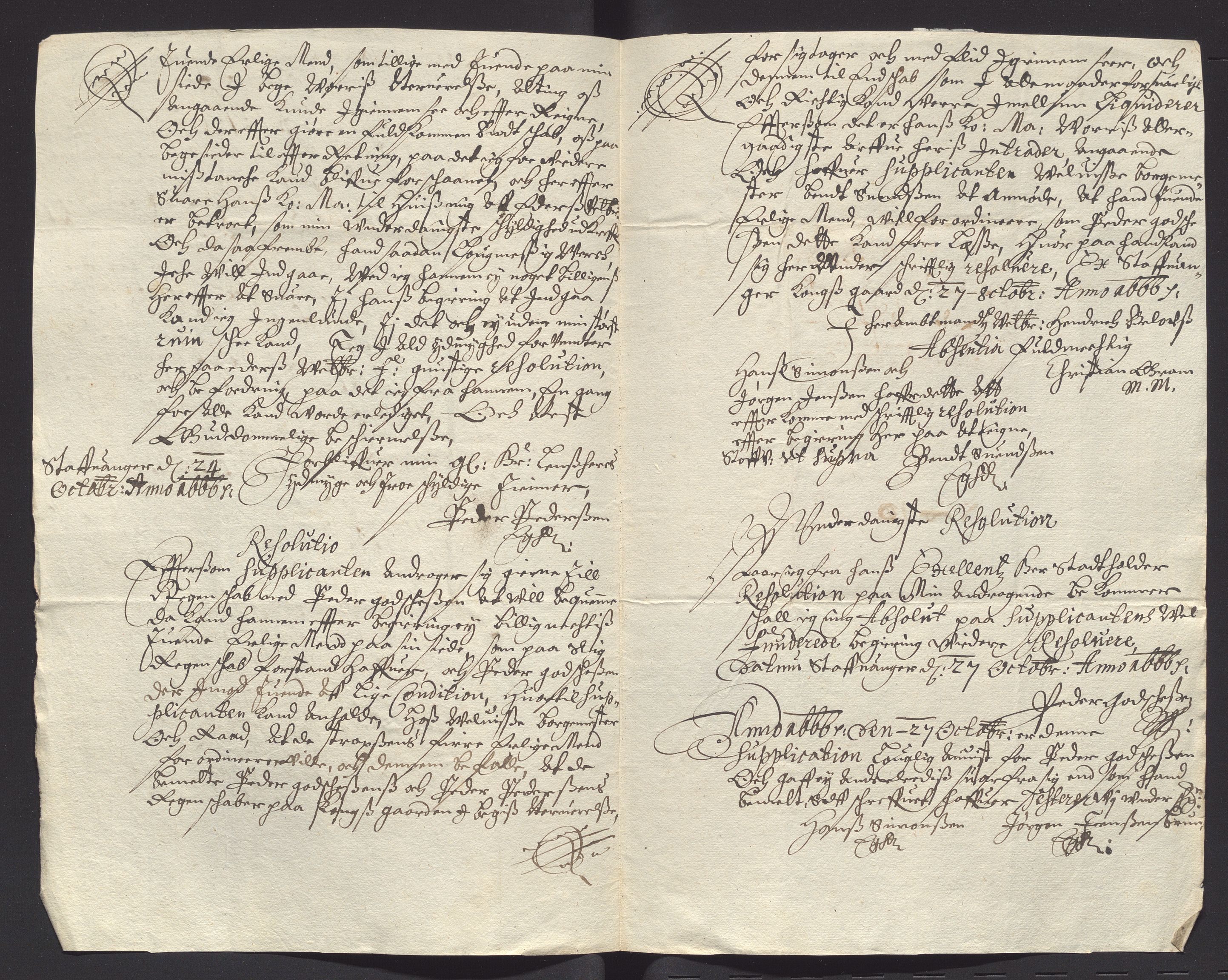 Stavanger len, AV/SAST-A-101870/Ob/L0040: Diverse, 1666-1667, s. 23