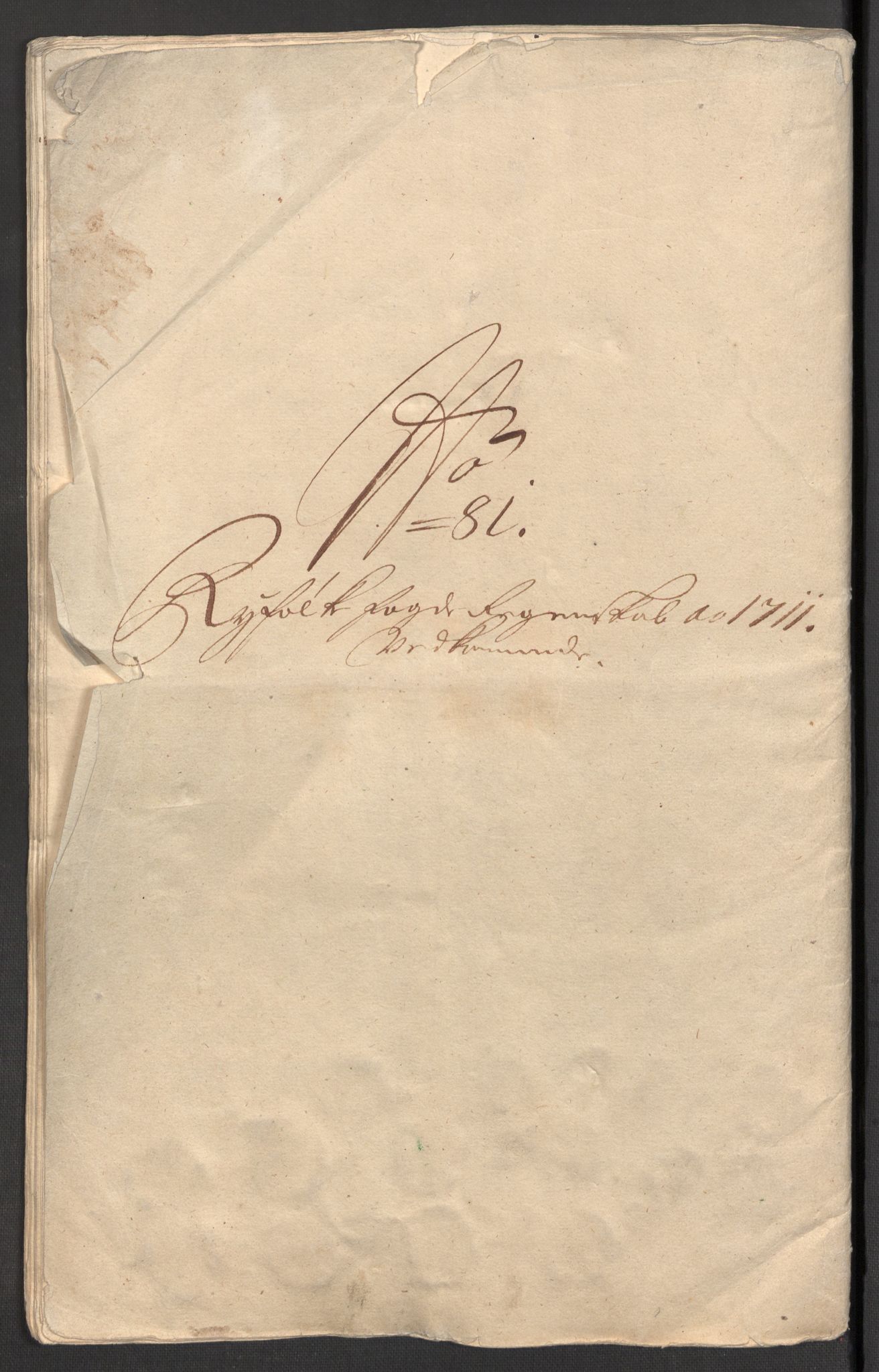Rentekammeret inntil 1814, Reviderte regnskaper, Fogderegnskap, AV/RA-EA-4092/R47/L2864: Fogderegnskap Ryfylke, 1711, s. 158