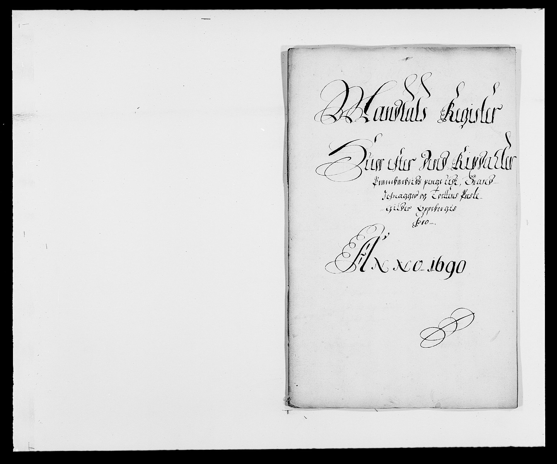 Rentekammeret inntil 1814, Reviderte regnskaper, Fogderegnskap, AV/RA-EA-4092/R18/L1289: Fogderegnskap Hadeland, Toten og Valdres, 1690, s. 209