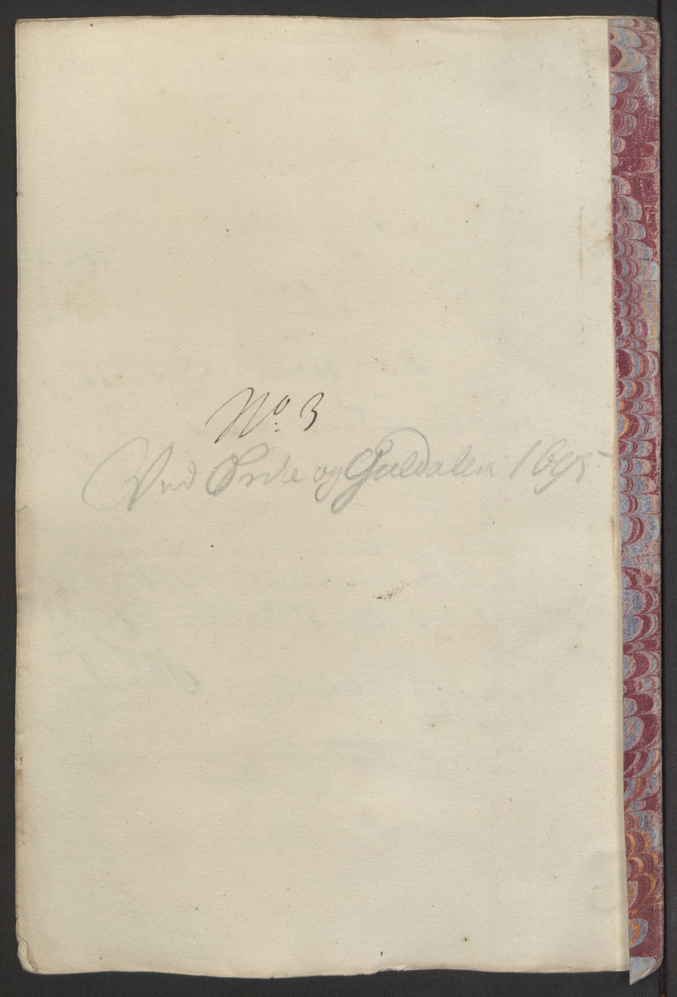 Rentekammeret inntil 1814, Reviderte regnskaper, Fogderegnskap, RA/EA-4092/R60/L3945: Fogderegnskap Orkdal og Gauldal, 1695, s. 224