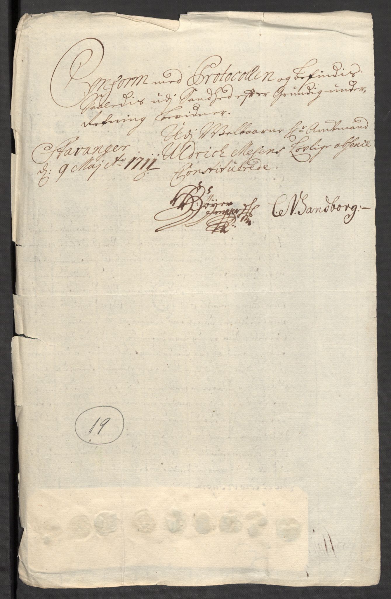 Rentekammeret inntil 1814, Reviderte regnskaper, Fogderegnskap, RA/EA-4092/R47/L2862: Fogderegnskap Ryfylke, 1710, s. 88