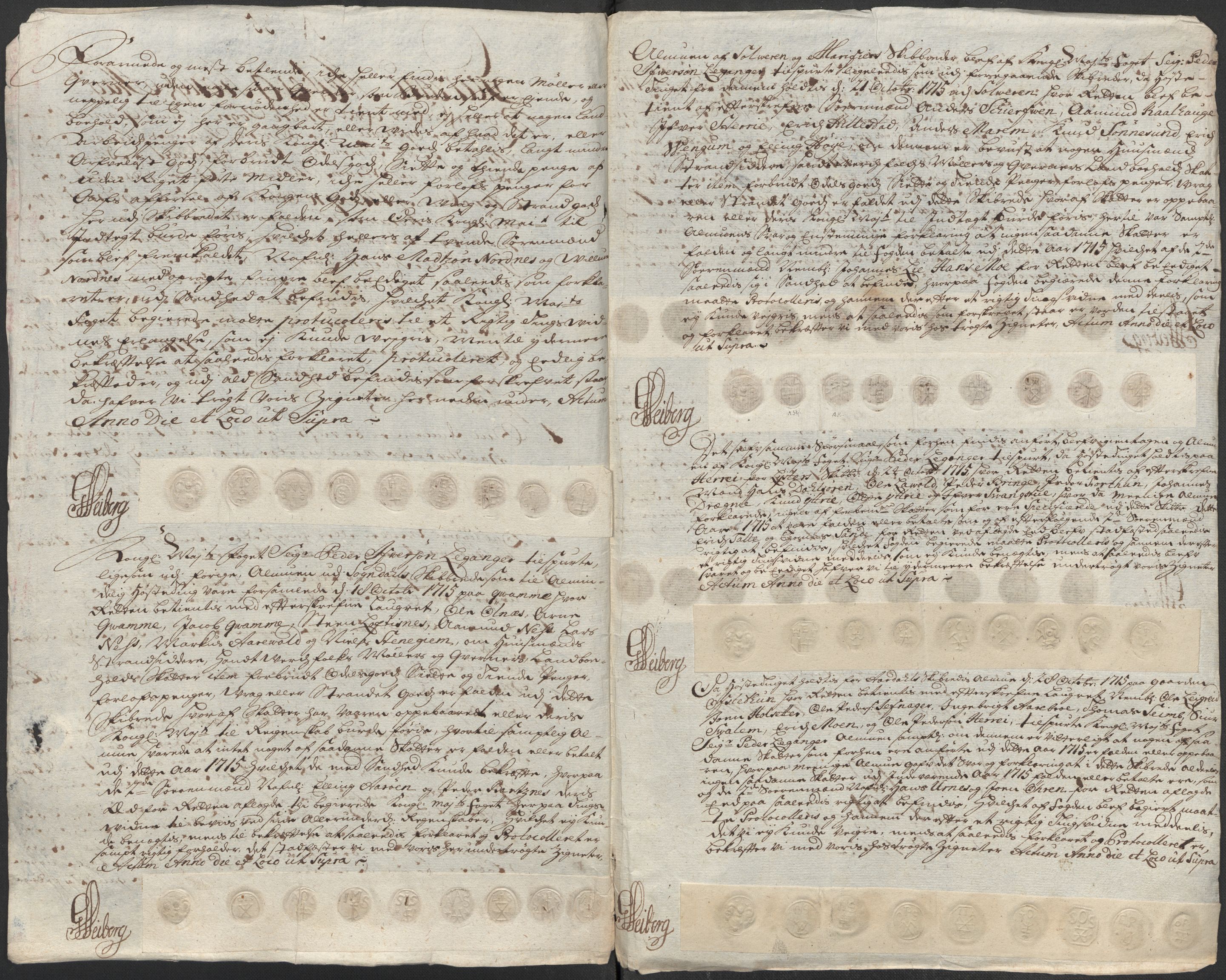 Rentekammeret inntil 1814, Reviderte regnskaper, Fogderegnskap, AV/RA-EA-4092/R52/L3320: Fogderegnskap Sogn, 1715-1716, s. 105