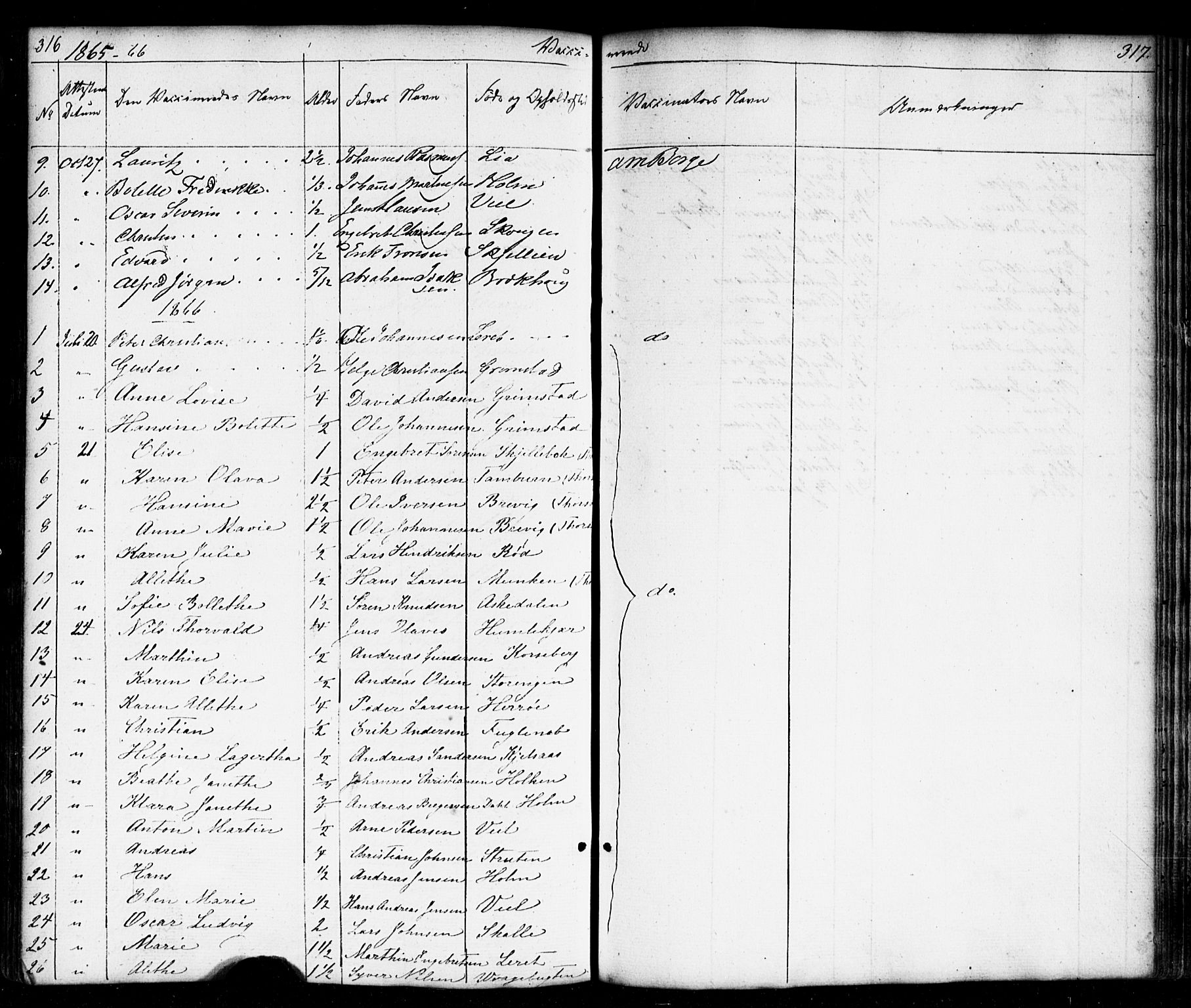 Borge prestekontor Kirkebøker, AV/SAO-A-10903/F/Fb/L0002: Ministerialbok nr. II 2, 1853-1877, s. 316-317