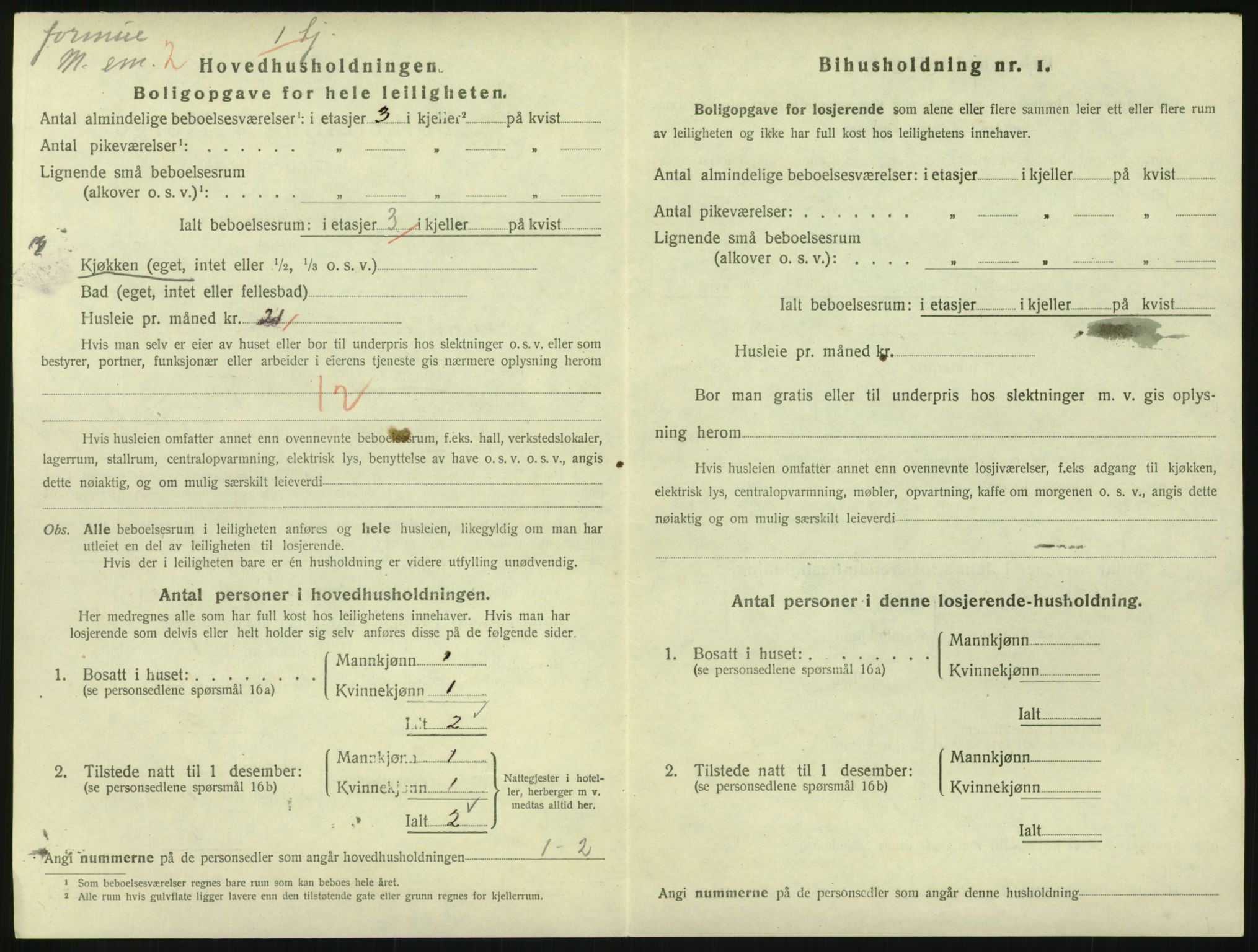 SAKO, Folketelling 1920 for 0601 Hønefoss kjøpstad, 1920, s. 1485