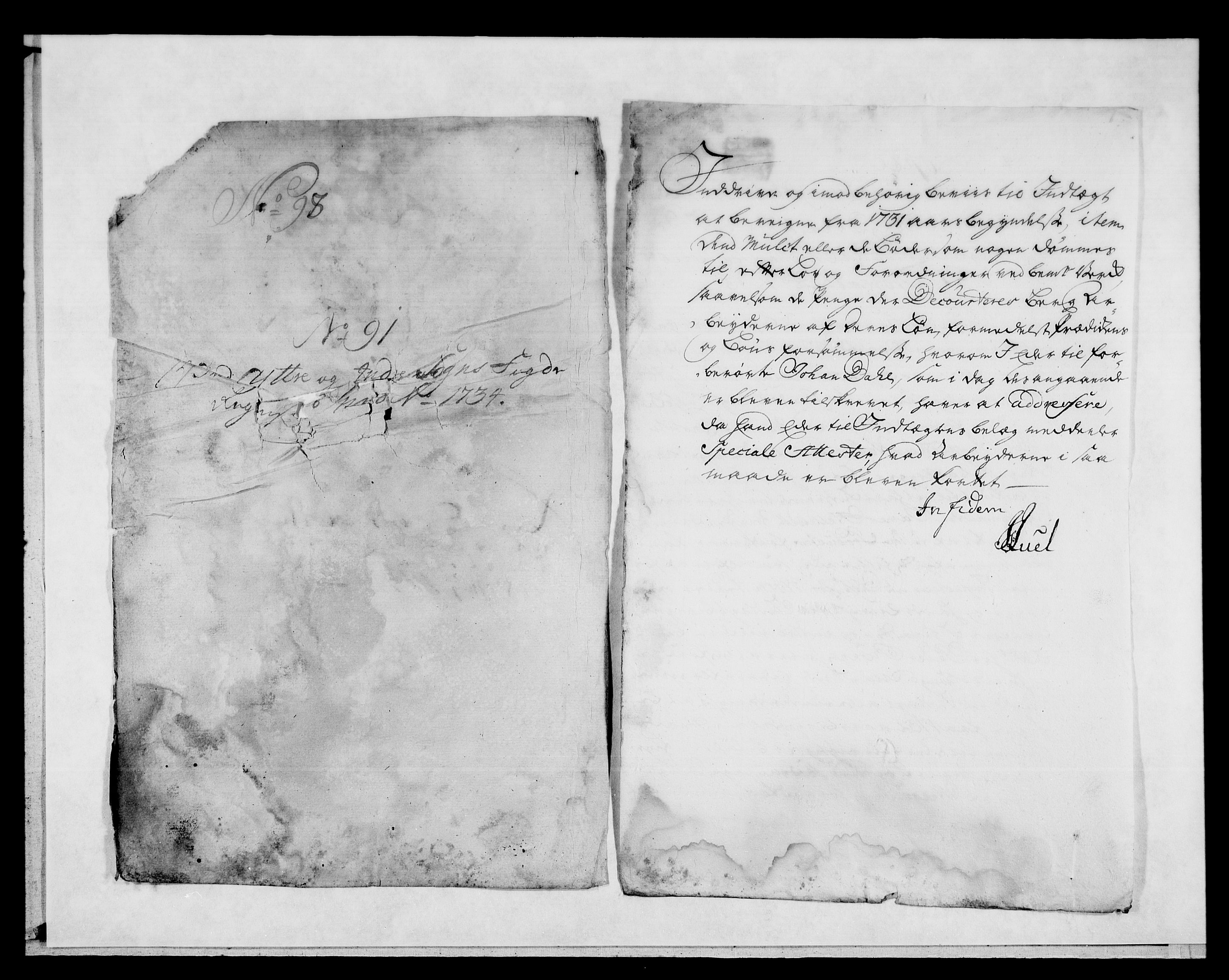 Rentekammeret inntil 1814, Reviderte regnskaper, Fogderegnskap, AV/RA-EA-4092/R52/L3338: Fogderegnskap Sogn, 1734, s. 90