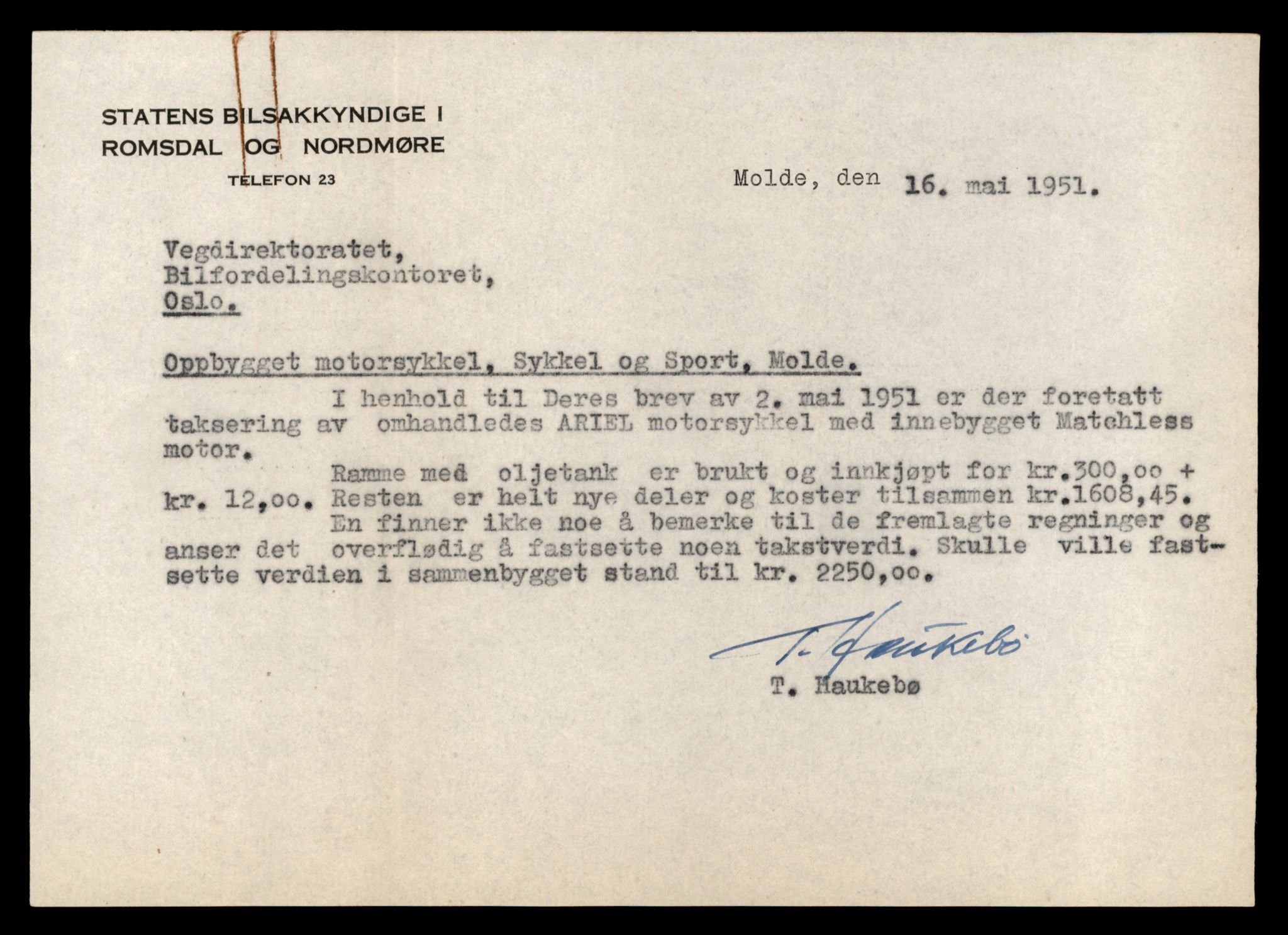 Møre og Romsdal vegkontor - Ålesund trafikkstasjon, AV/SAT-A-4099/F/Fe/L0039: Registreringskort for kjøretøy T 13361 - T 13530, 1927-1998, s. 225