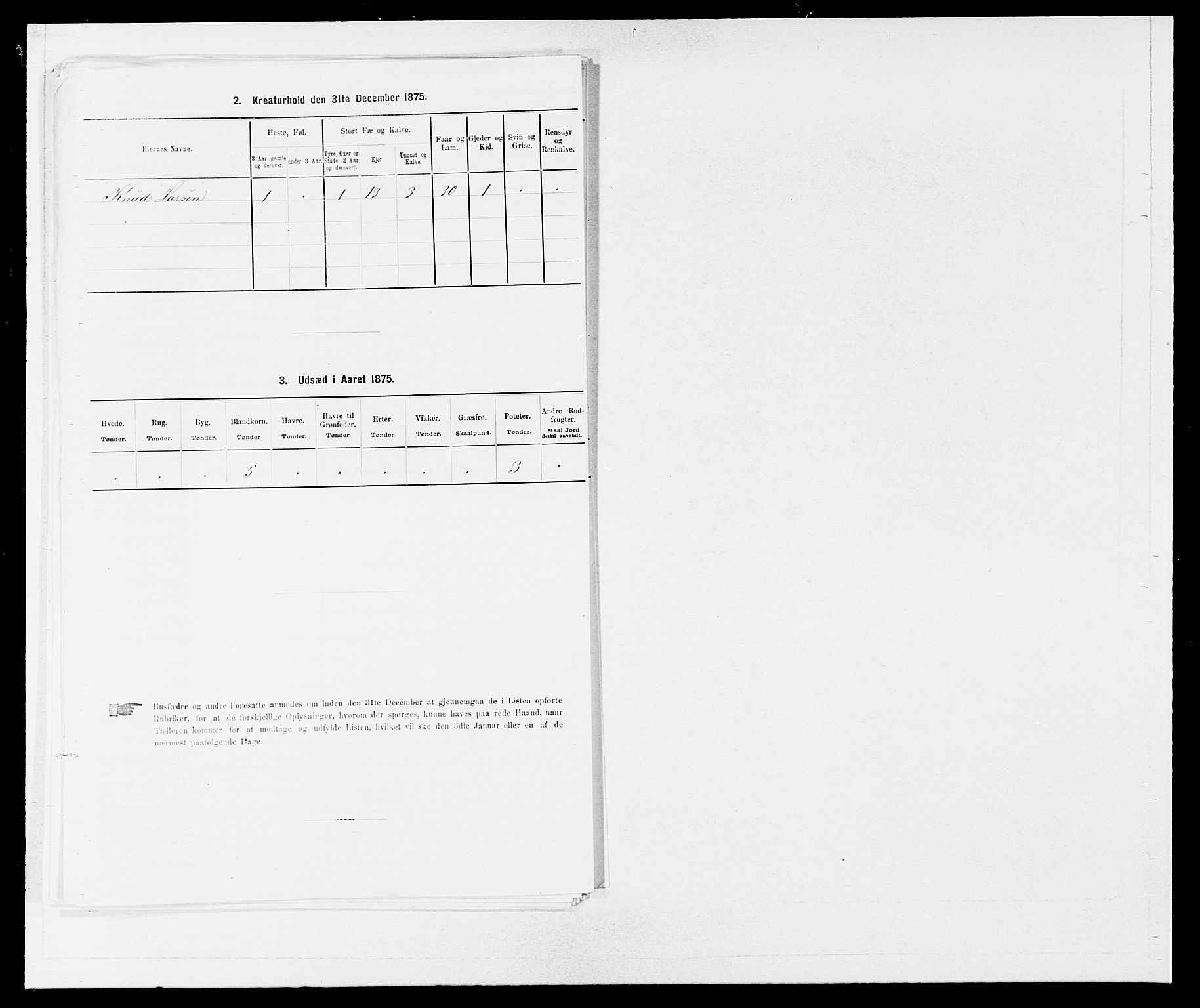 SAB, Folketelling 1875 for 1236P Vossestrand prestegjeld, 1875, s. 463