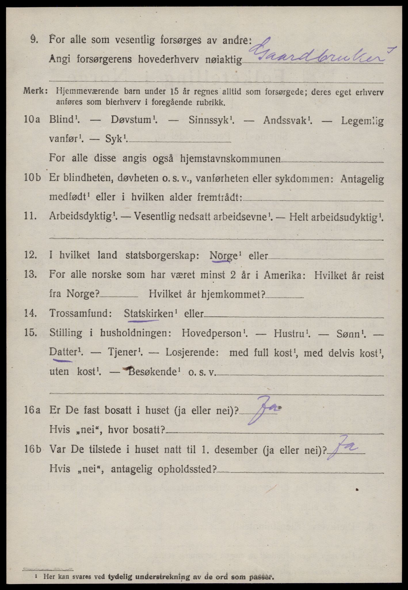 SAT, Folketelling 1920 for 1532 Giske herred, 1920, s. 1607