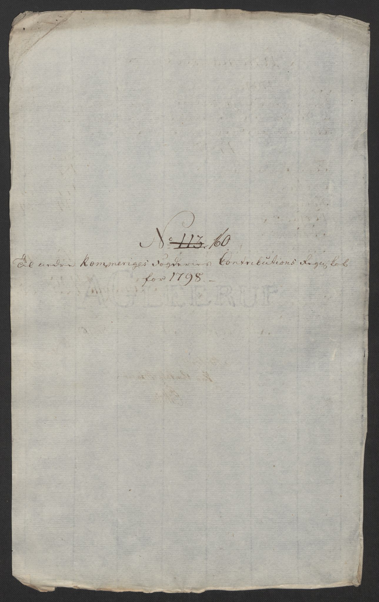 Rentekammeret inntil 1814, Reviderte regnskaper, Fogderegnskap, RA/EA-4092/R11/L0674: Fogderegnskap Nedre Romerike, 1798, s. 485