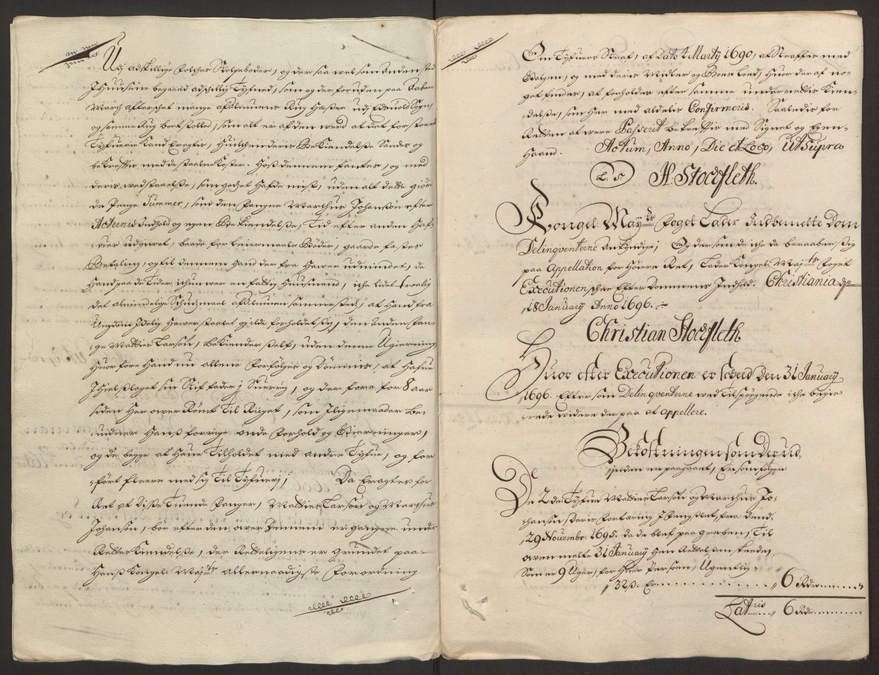 Rentekammeret inntil 1814, Reviderte regnskaper, Fogderegnskap, AV/RA-EA-4092/R12/L0707: Fogderegnskap Øvre Romerike, 1695, s. 63