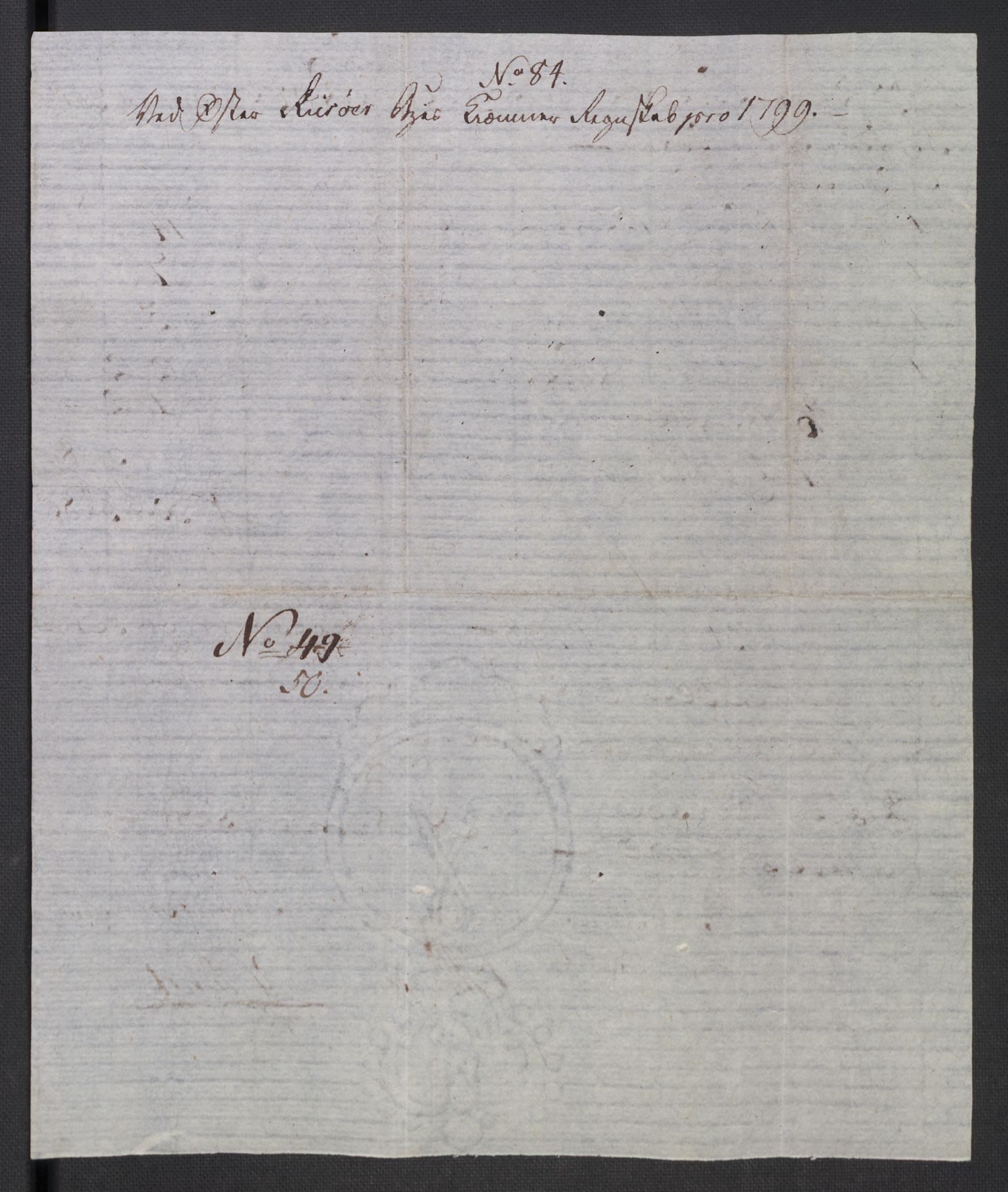 Danske Kanselli 1800-1814, AV/RA-EA-3024/K/Kk/Kka/Kkac/L0235: Kjøpstadregnskap Øster Risør, 1796-1800, s. 923