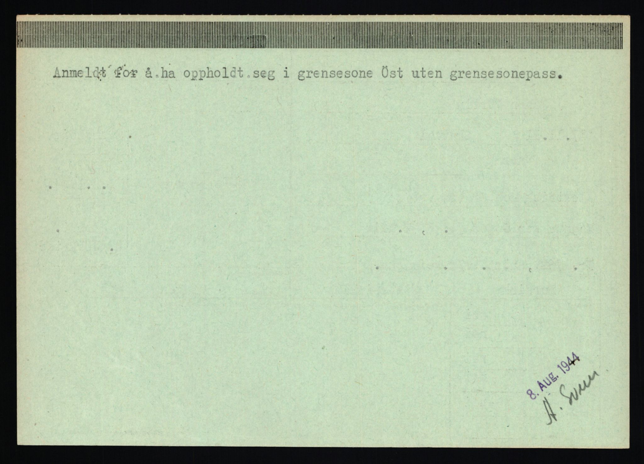 Statspolitiet - Hovedkontoret / Osloavdelingen, AV/RA-S-1329/C/Ca/L0003: Brechan - Eichinger	, 1943-1945, s. 1230