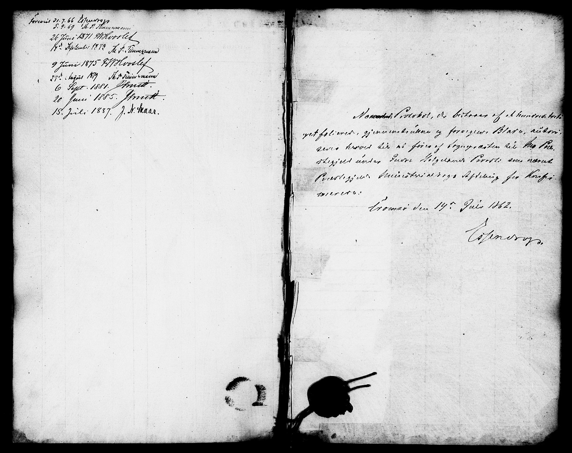 Ministerialprotokoller, klokkerbøker og fødselsregistre - Nordland, AV/SAT-A-1459/827/L0394: Ministerialbok nr. 827A06, 1865-1886
