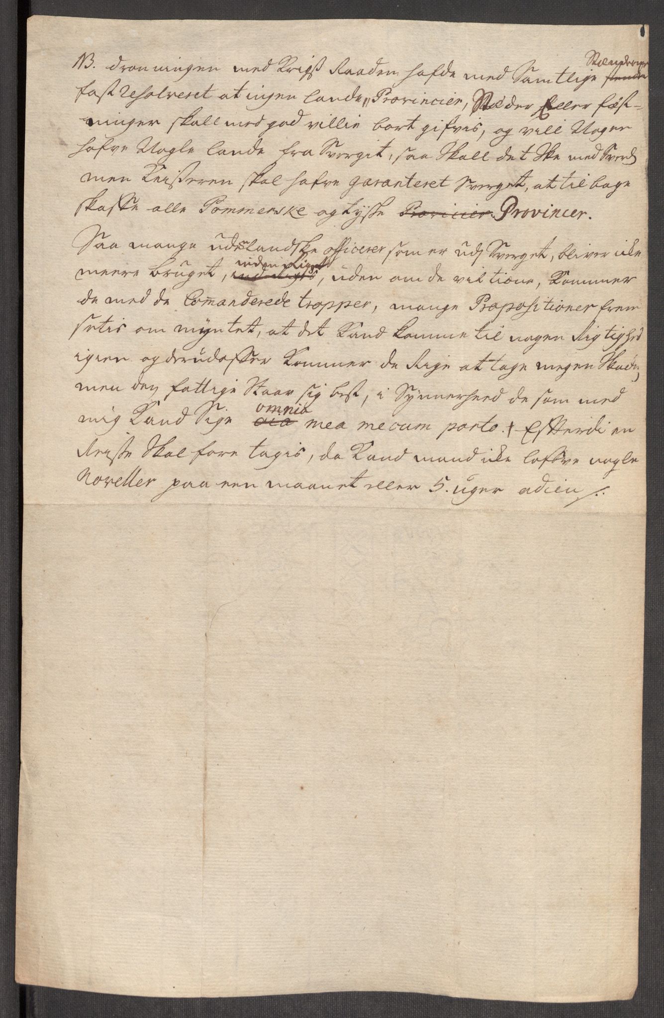 Kommanderende general (KG I) med Det norske krigsdirektorium, AV/RA-EA-5419/E/Eb/L0012: Kunnskap om fienden, kronologisk ordnet, 1718-1719, s. 672