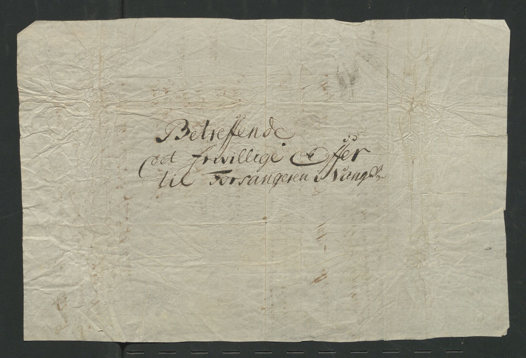 Åker i Vang, Hedmark, og familien Todderud, AV/SAH-ARK-010/J/Jc/L0004: Korrespondanse, 1796-1844, s. 127