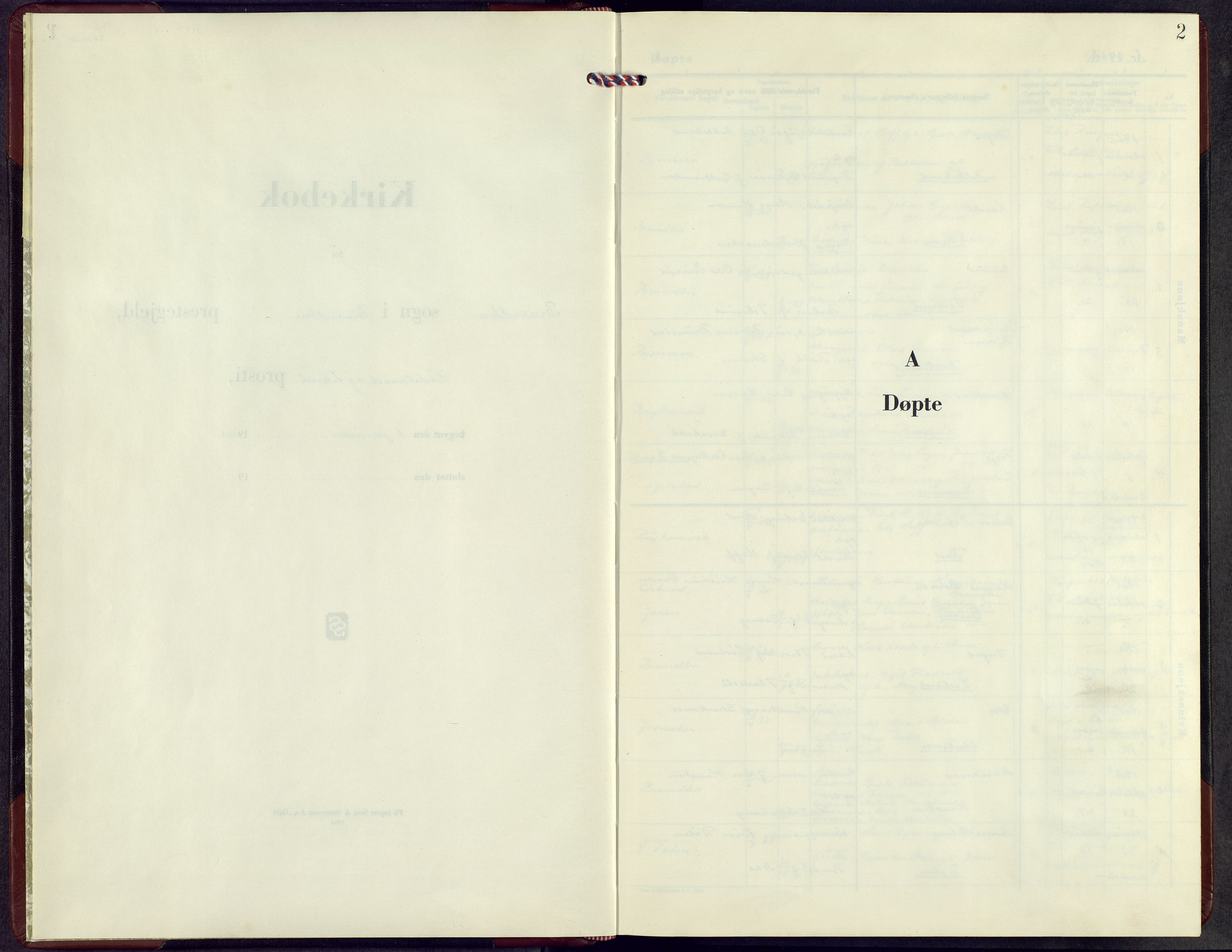 Brandbu prestekontor, SAH/PREST-114/H/Ha/Hab/L0004: Klokkerbok nr. 4, 1966-1971, s. 2