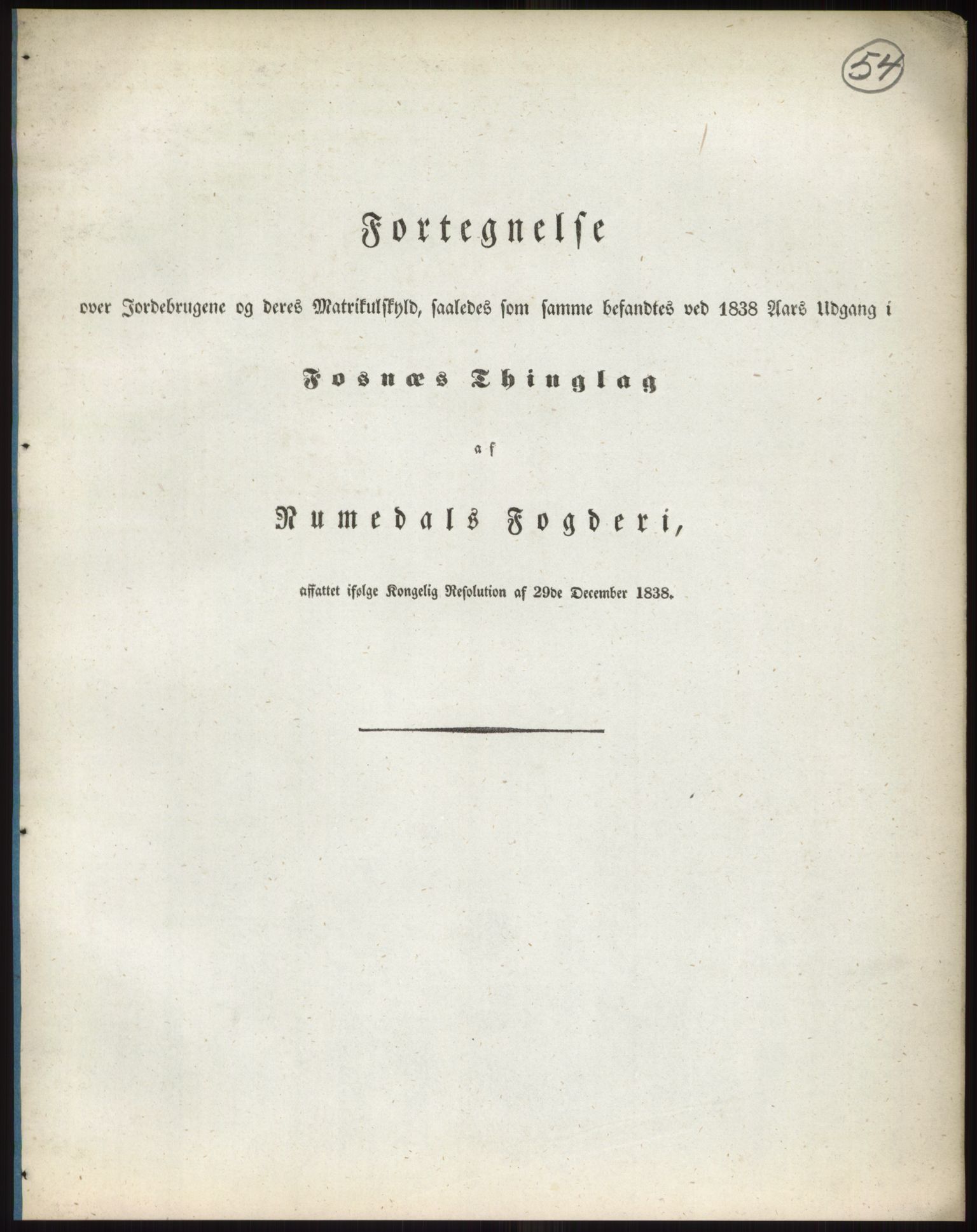 PUBL, Andre publikasjoner, -/Bind 16: Nordre Trondhjems amt, 1838, s. 85