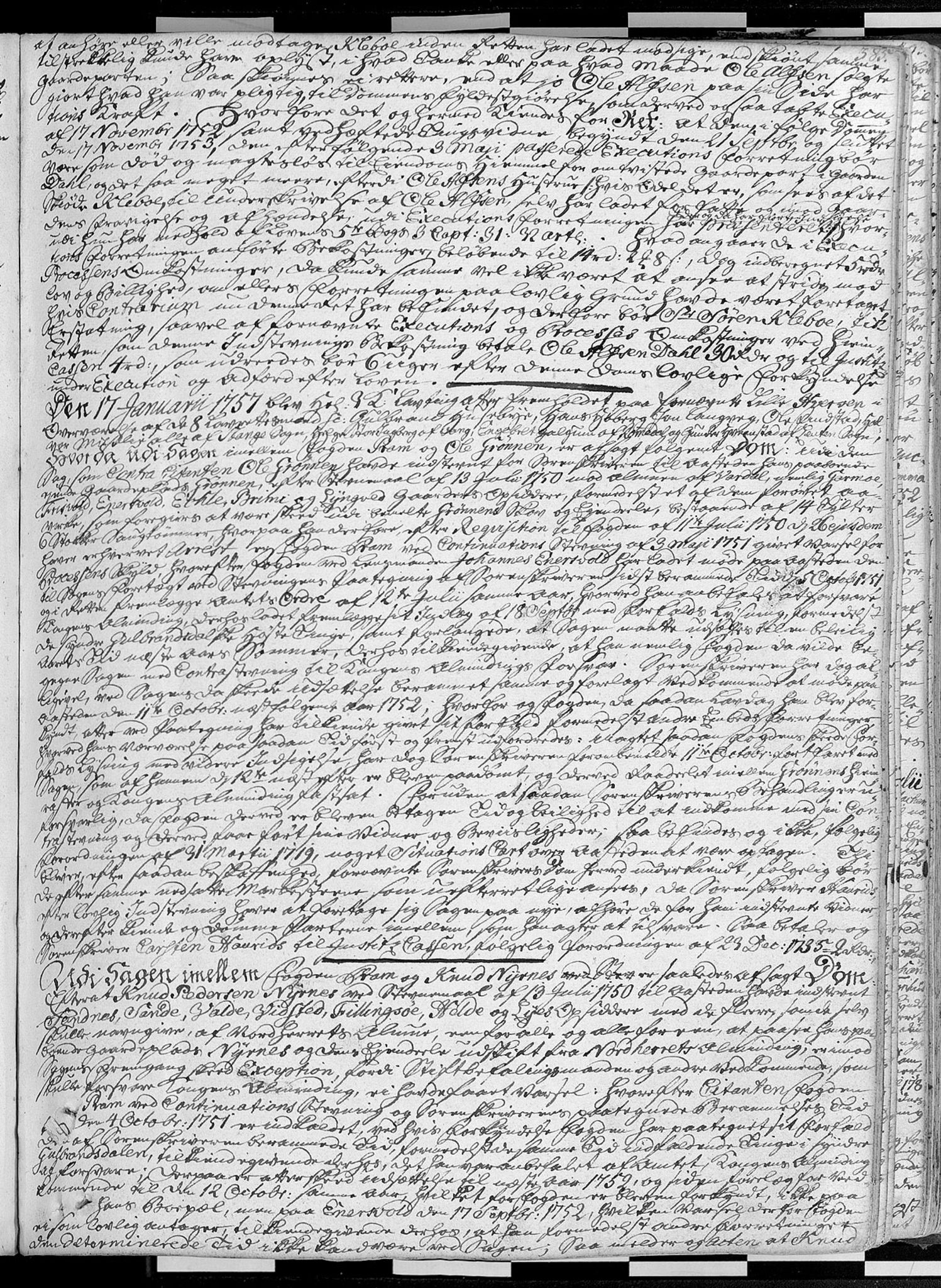 Oplandenes lagstol, SAH/LAGSTOL-001/G/Gb/L0007: Tingbok, 1752-1765