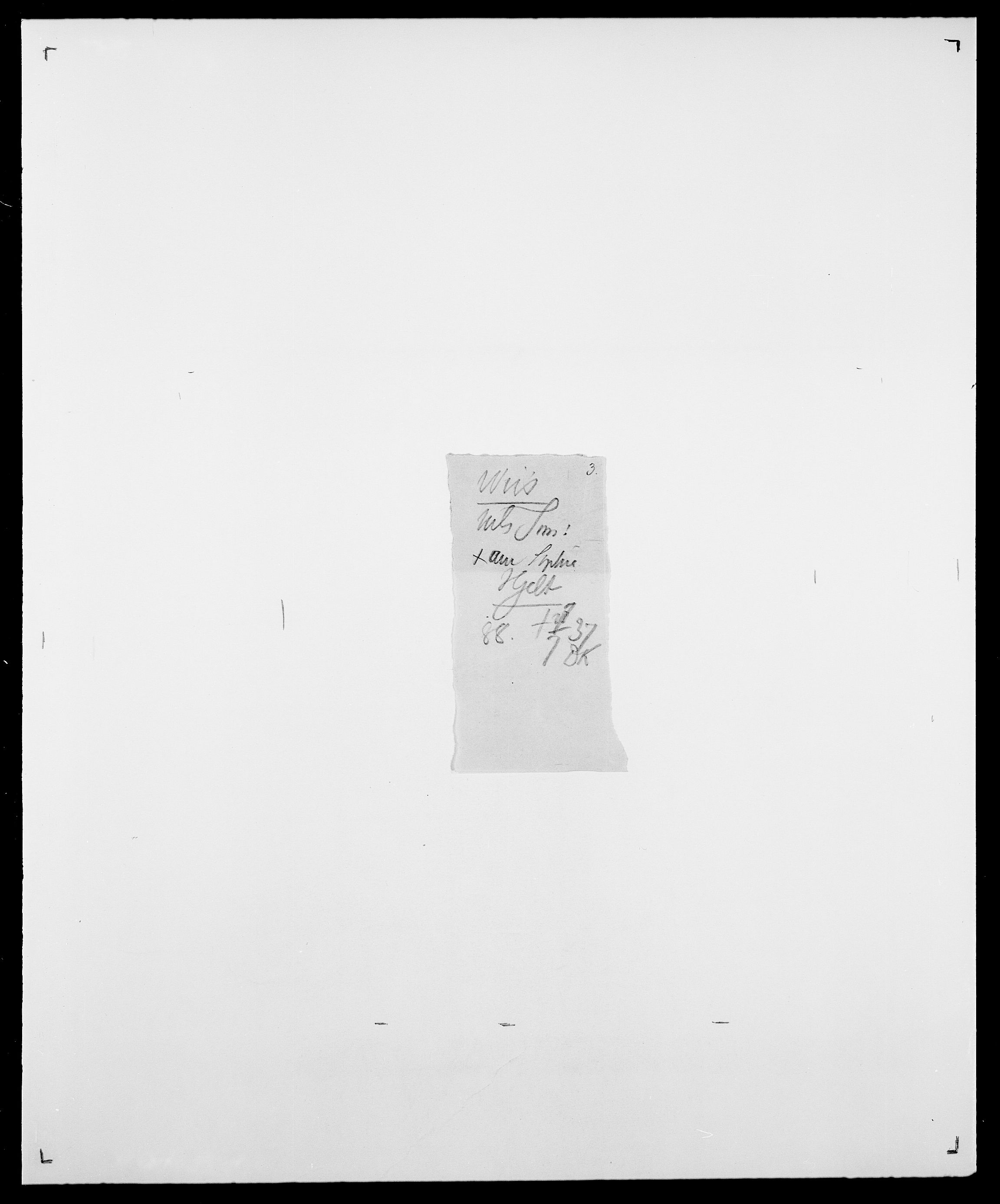 Delgobe, Charles Antoine - samling, AV/SAO-PAO-0038/D/Da/L0040: Usgaard - Velund, s. 610