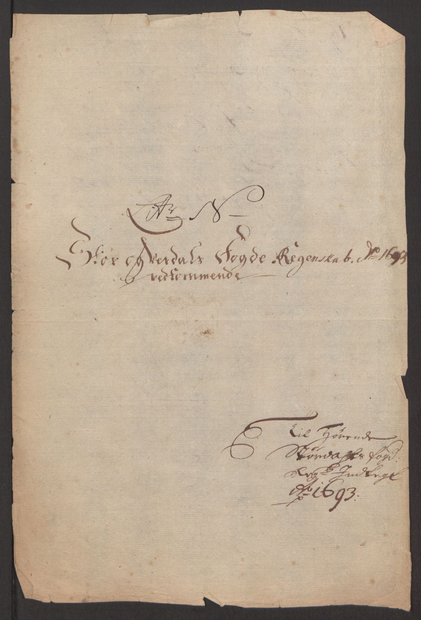 Rentekammeret inntil 1814, Reviderte regnskaper, Fogderegnskap, RA/EA-4092/R62/L4186: Fogderegnskap Stjørdal og Verdal, 1693-1694, s. 136