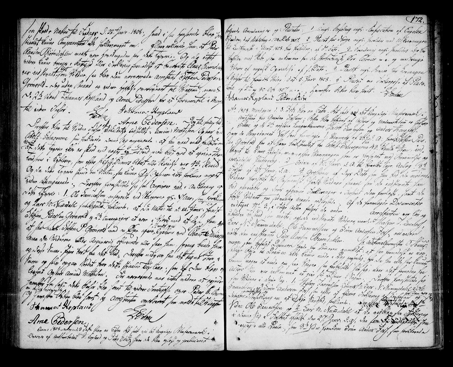 Eiker, Modum og Sigdal sorenskriveri, SAKO/A-123/F/Fa/Fae/L0001: Tingbok, 1780-1813, s. 172