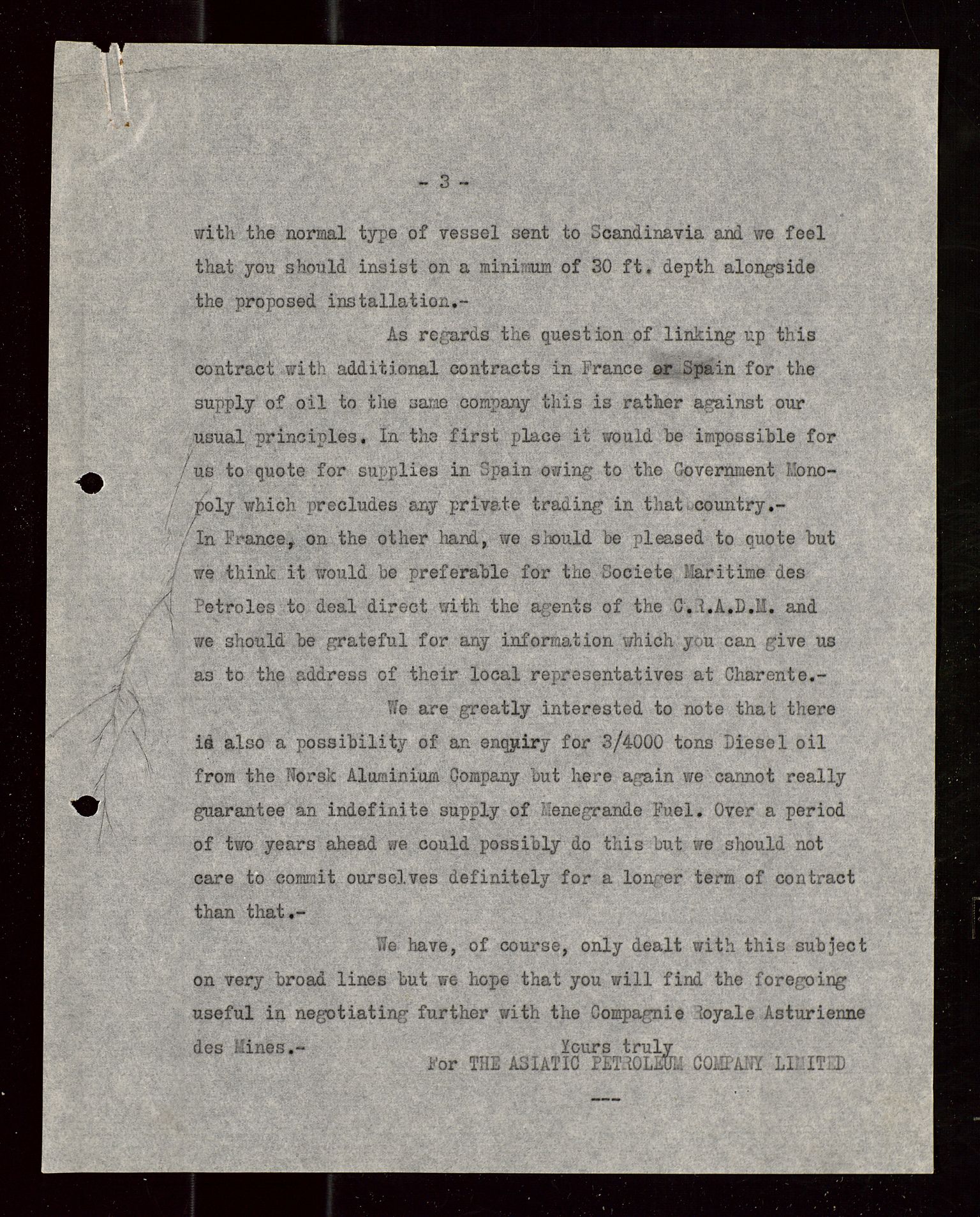 Pa 1521 - A/S Norske Shell, AV/SAST-A-101915/E/Ea/Eaa/L0015: Sjefskorrespondanse, 1928-1929, s. 421