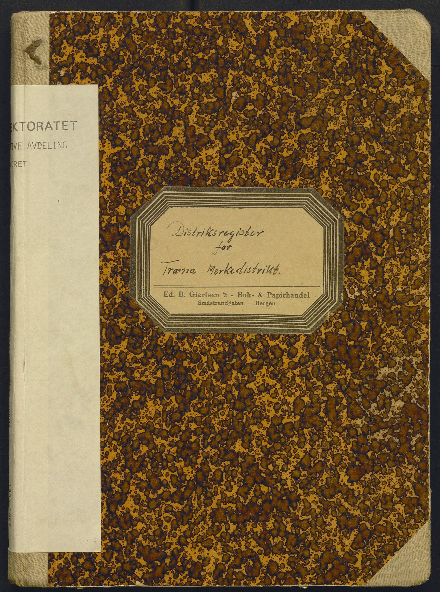 Fiskeridirektoratet - 1 Adm. ledelse - 13 Båtkontoret, AV/SAB-A-2003/I/Ia/Iac/L0182: 135.0361/3 Merkeprotokoll - Træna, 1955-1968