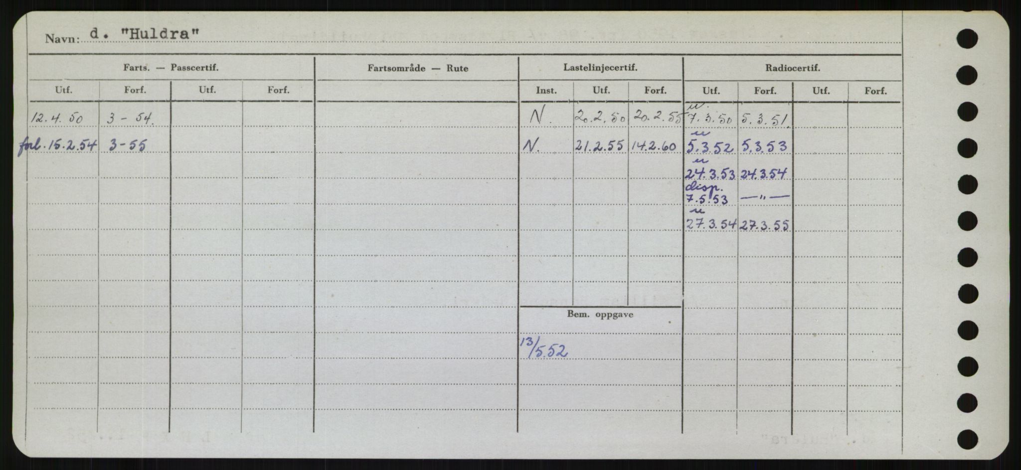 Sjøfartsdirektoratet med forløpere, Skipsmålingen, RA/S-1627/H/Hb/L0002: Fartøy, E-H, s. 422