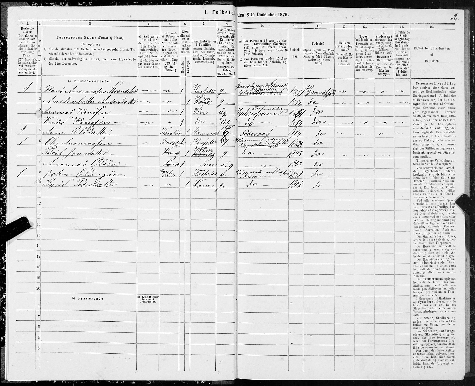 SAT, Folketelling 1875 for 1522P Hjørundfjord prestegjeld, 1875, s. 1002