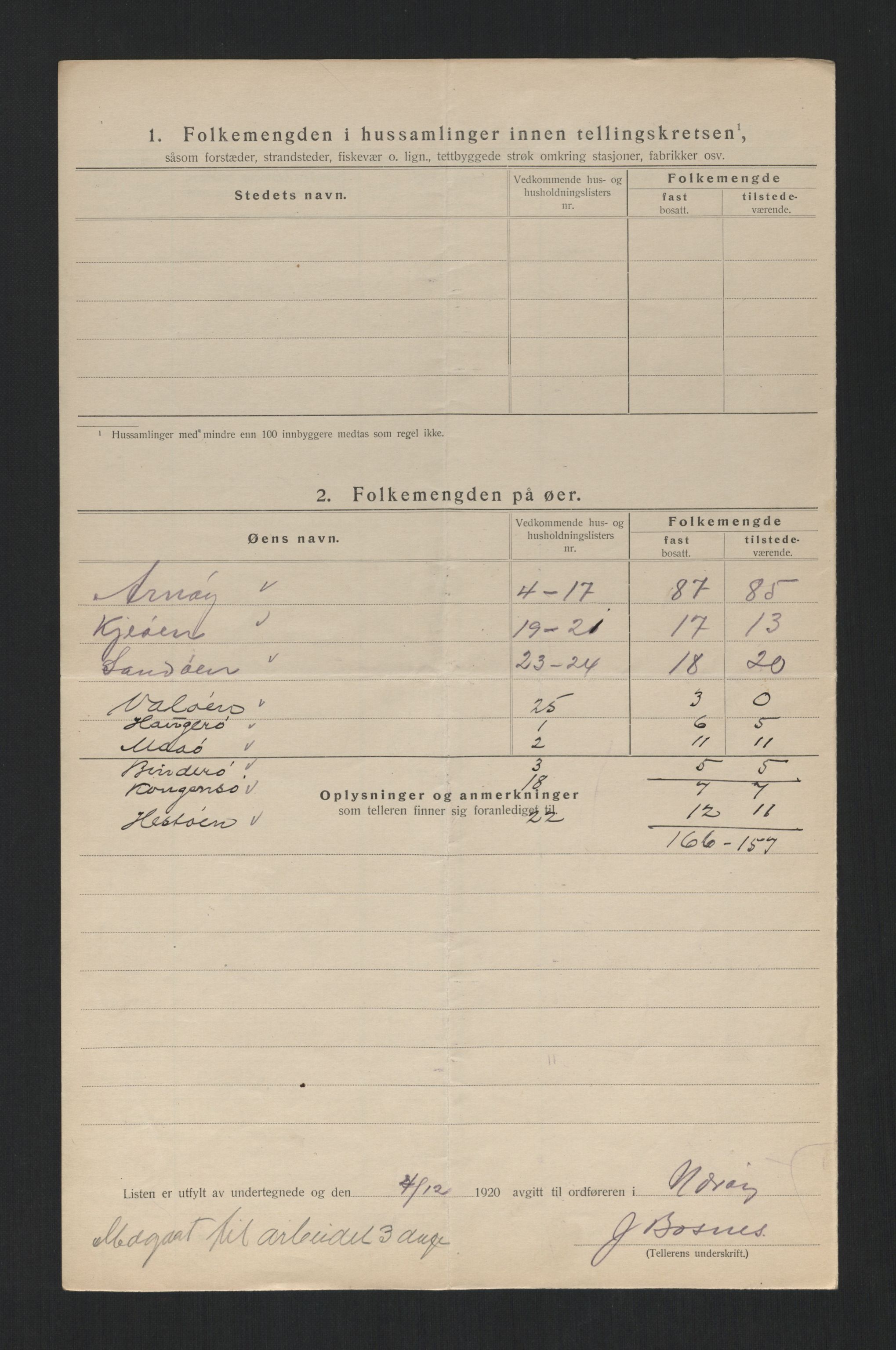 SAT, Folketelling 1920 for 1751 Nærøy herred, 1920, s. 19