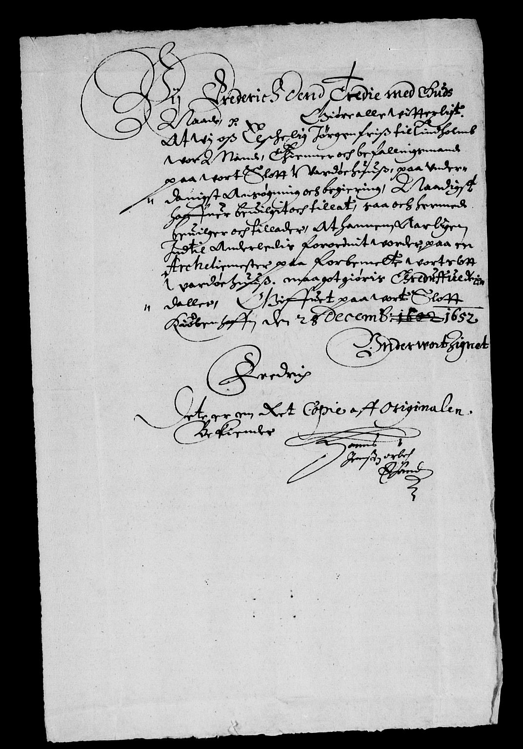 Rentekammeret inntil 1814, Reviderte regnskaper, Lensregnskaper, RA/EA-5023/R/Rb/Rbæ/L0006: Vardøhus len, 1645-1653