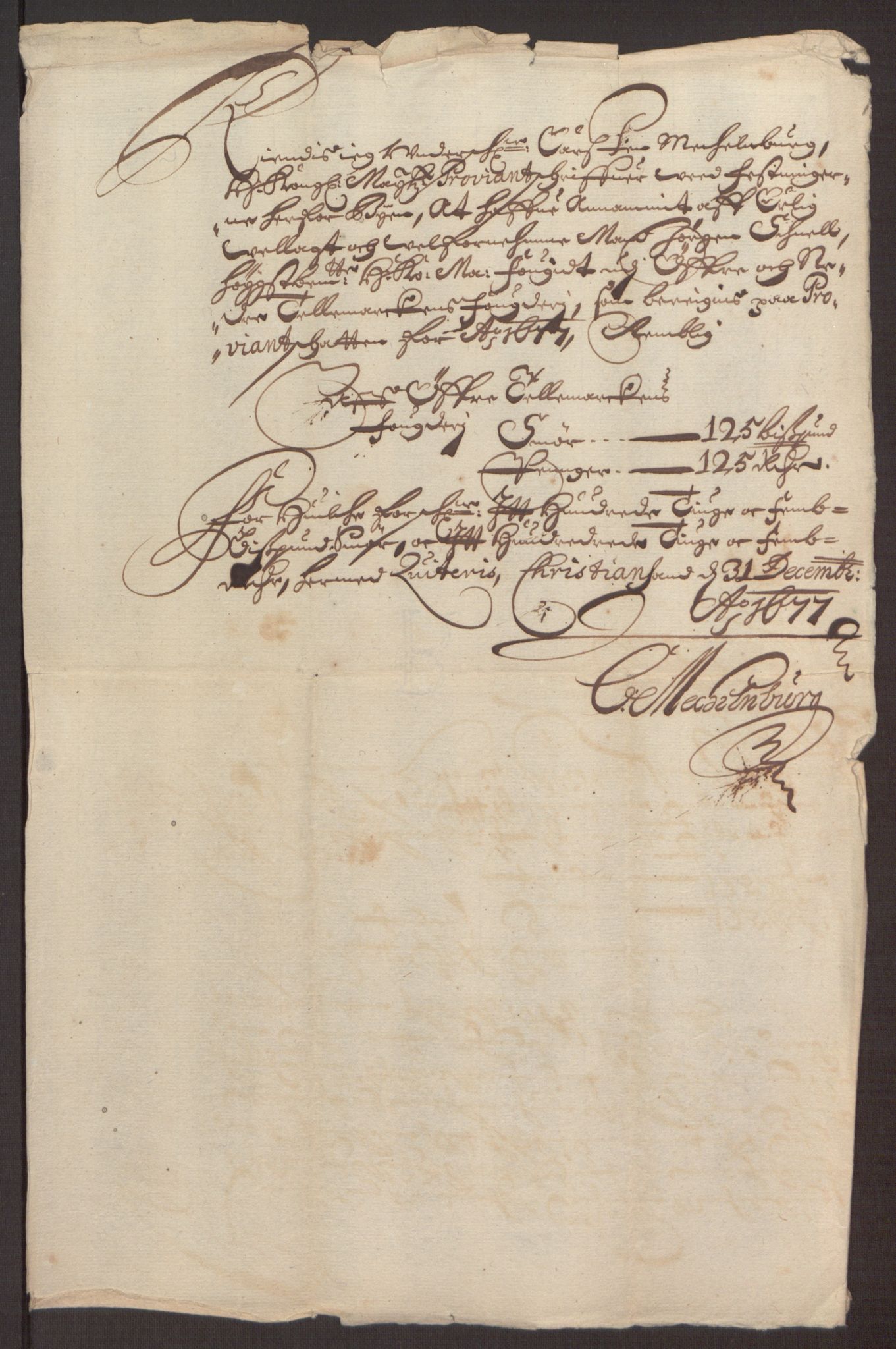 Rentekammeret inntil 1814, Reviderte regnskaper, Fogderegnskap, AV/RA-EA-4092/R35/L2067: Fogderegnskap Øvre og Nedre Telemark, 1677, s. 355