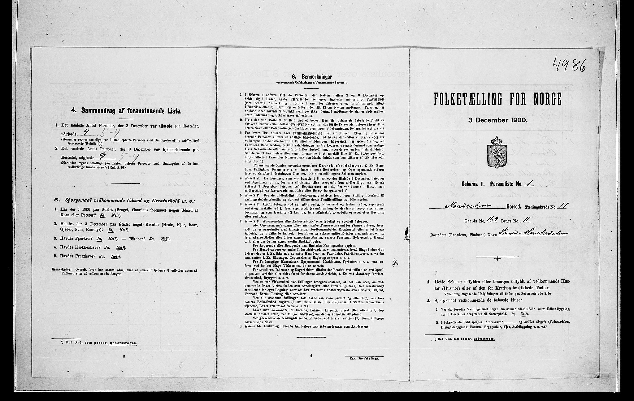 RA, Folketelling 1900 for 0613 Norderhov herred, 1900, s. 2468